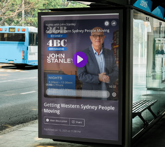 2GB Radio Interview with Bill Murray and David Burns "Getting Western Sydney People Moving”