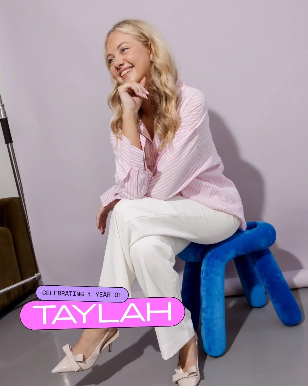 Time (and a batch of content calendars) flies by when you&rsquo;ve got a Tay on your team 💙

One year down and she&rsquo;s become such a steady force across our brand &amp; social world, to the point we don&rsquo;t remember (or want to remember) a t