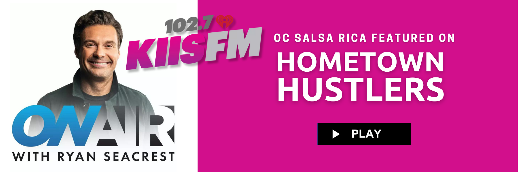 OC Salsa Rica Featured On Air with Ryan Seacrest