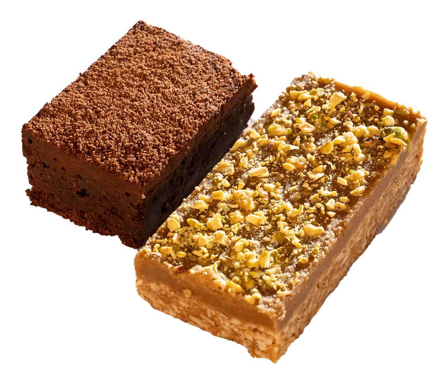 Brownie + Ginger Slice