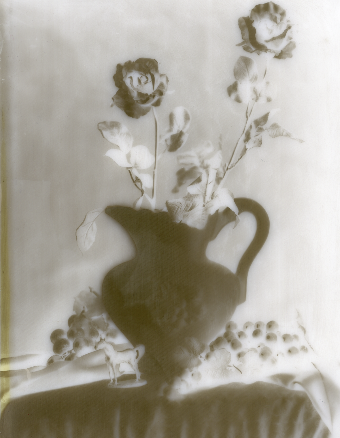 Wet Plate Collodion on Milk Glass