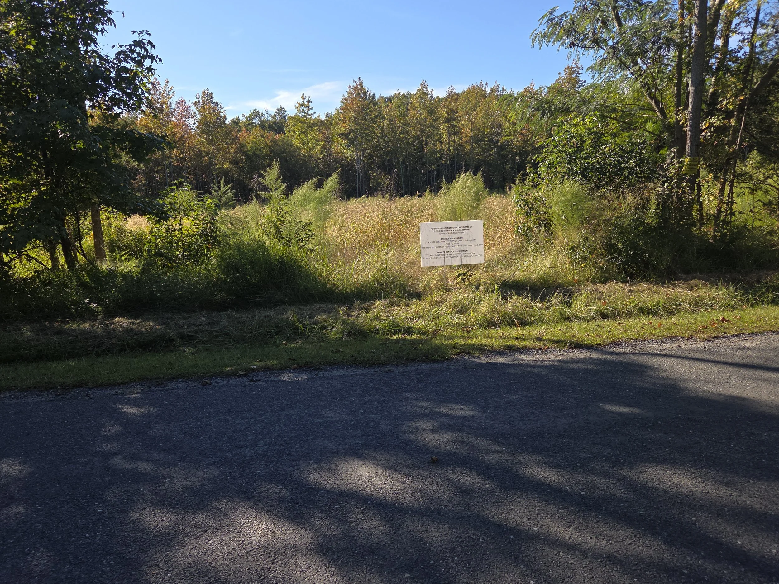 Informational Public Meeting - BPP MD Fruitland PV I LLC