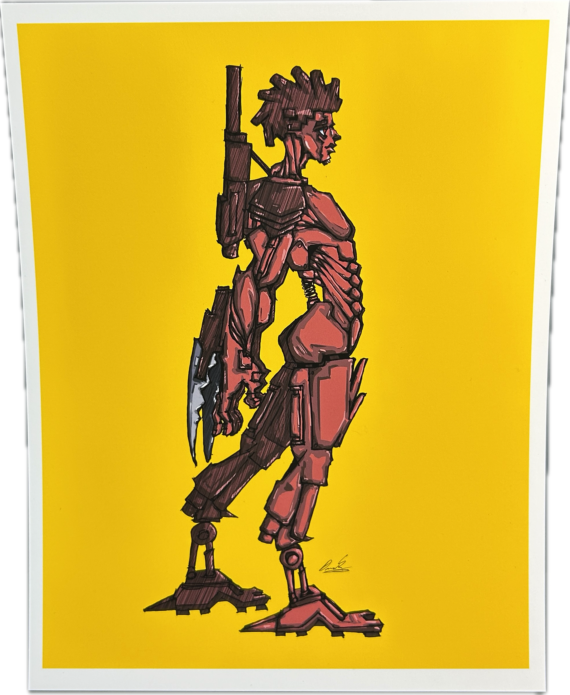 “NEW BUILD” PRINT