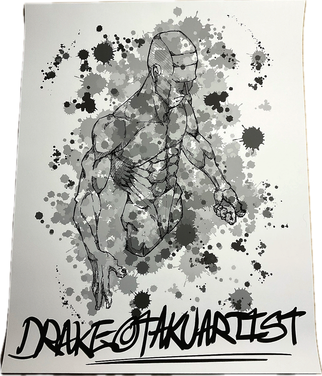 “HIS AURA” Poster Print