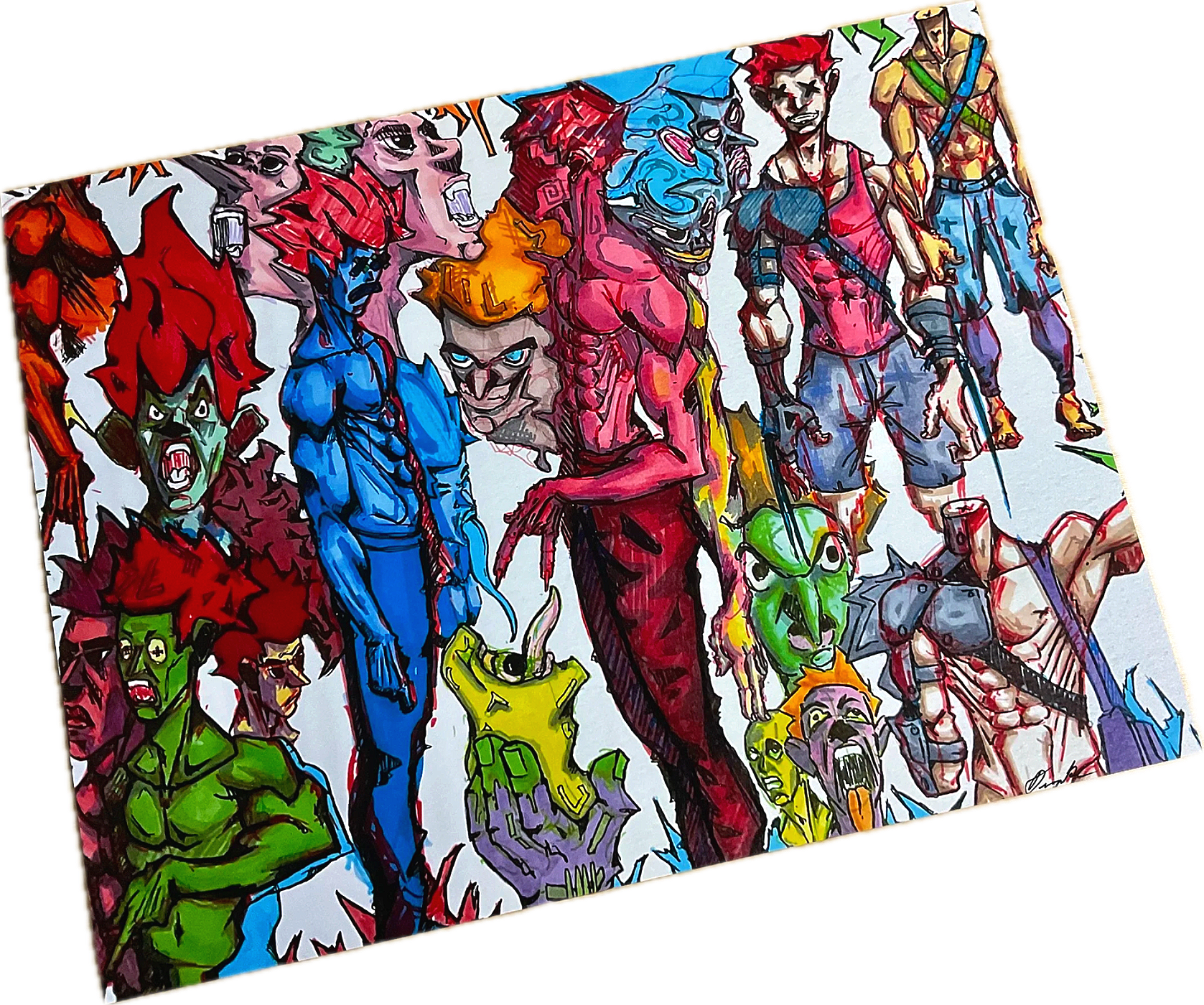 SPLURGE OF COLOR- PRINT