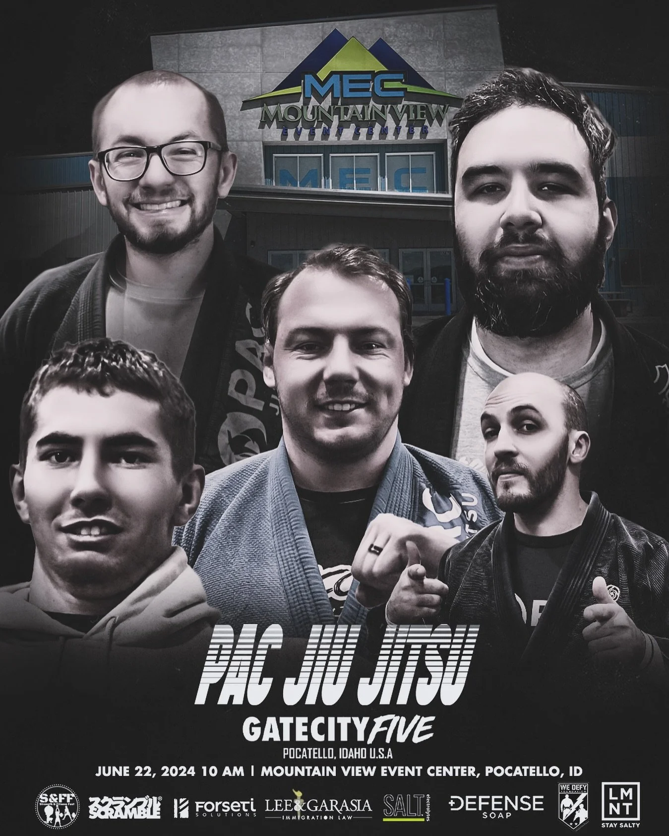 π¨ GateCItyFIVE ALERT π¨ 
Men’s Team Announcement
Teams have been finalized for 2024 and looking forward to again put on a great show at @strengthfitnessfest 
Up first, returning to GateCityFIVE, @pacjiujitsu 
PAC Jiu Jitsu has been with u