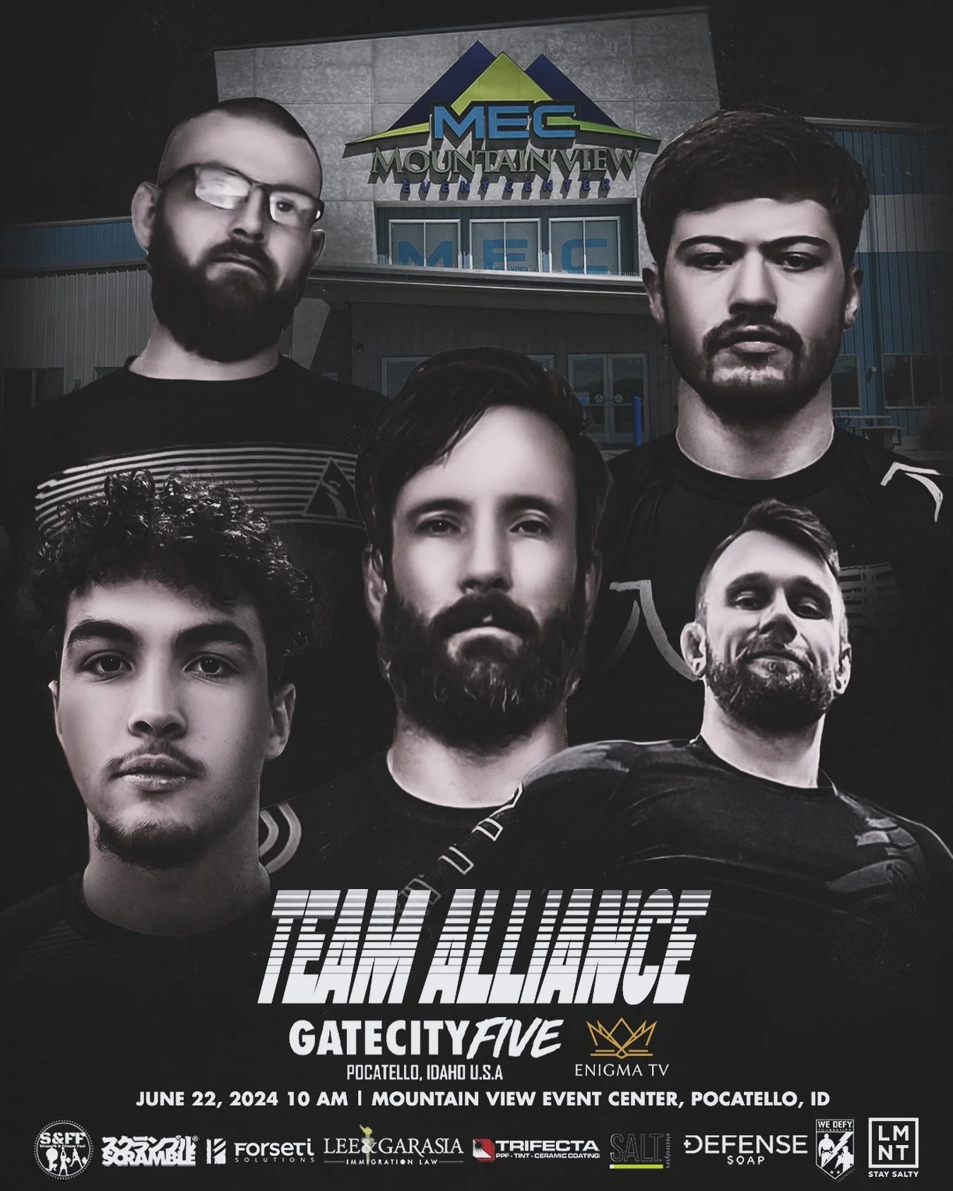 π¨ GateCItyFIVE ALERT π¨ 
Men’s Team Announcement
GateCityFIVE for 2024 at @strengthfitnessfest! 
Announcing the second men’s team, Team Alliance!!! 
Welcome the new challenger to GateCityFIVE! Super excited to have a new team enter