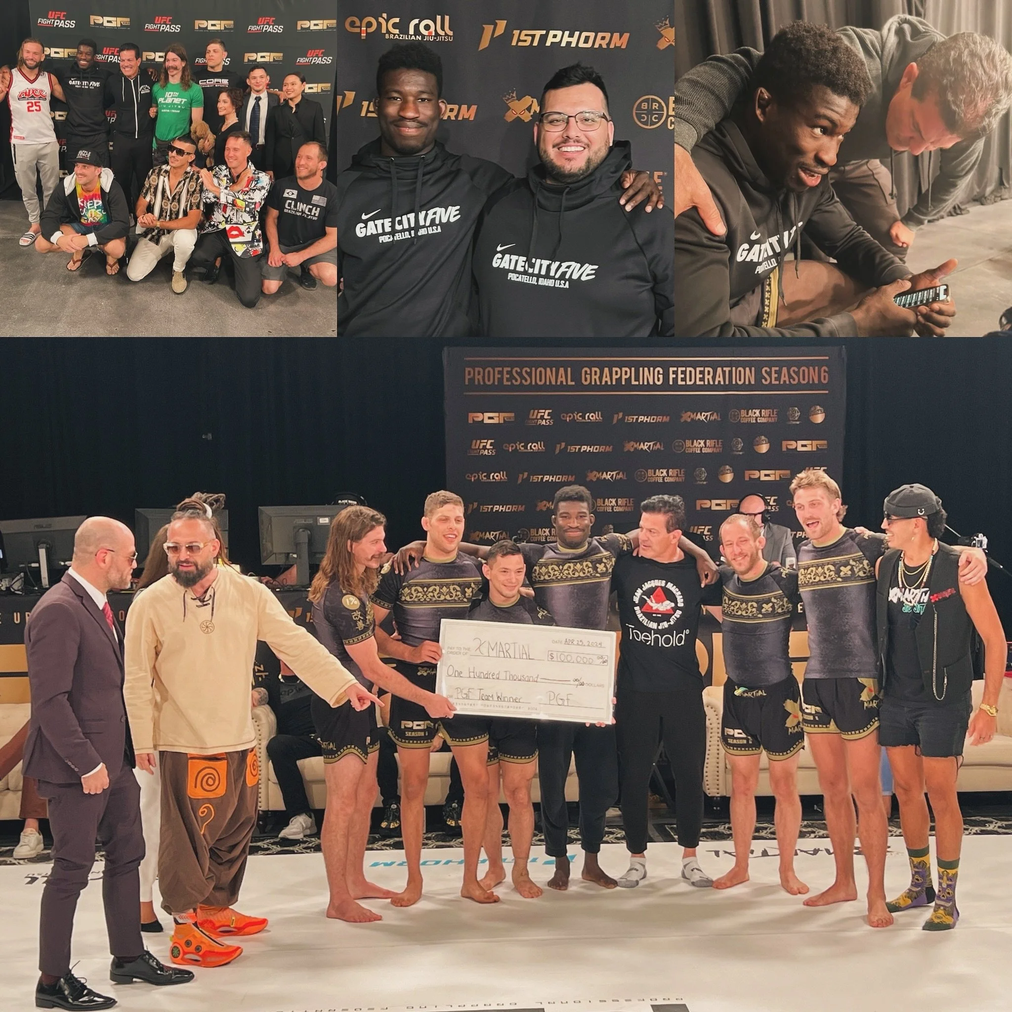 What an incredible week in #lasvegas! I’m so very fortunate to be one of the very few to have witnessed @pgfworld in person. It is amazing to see the strides made by @brandonmc.ninja , @lindseymccaghren , and team to get  PGF where it is today.