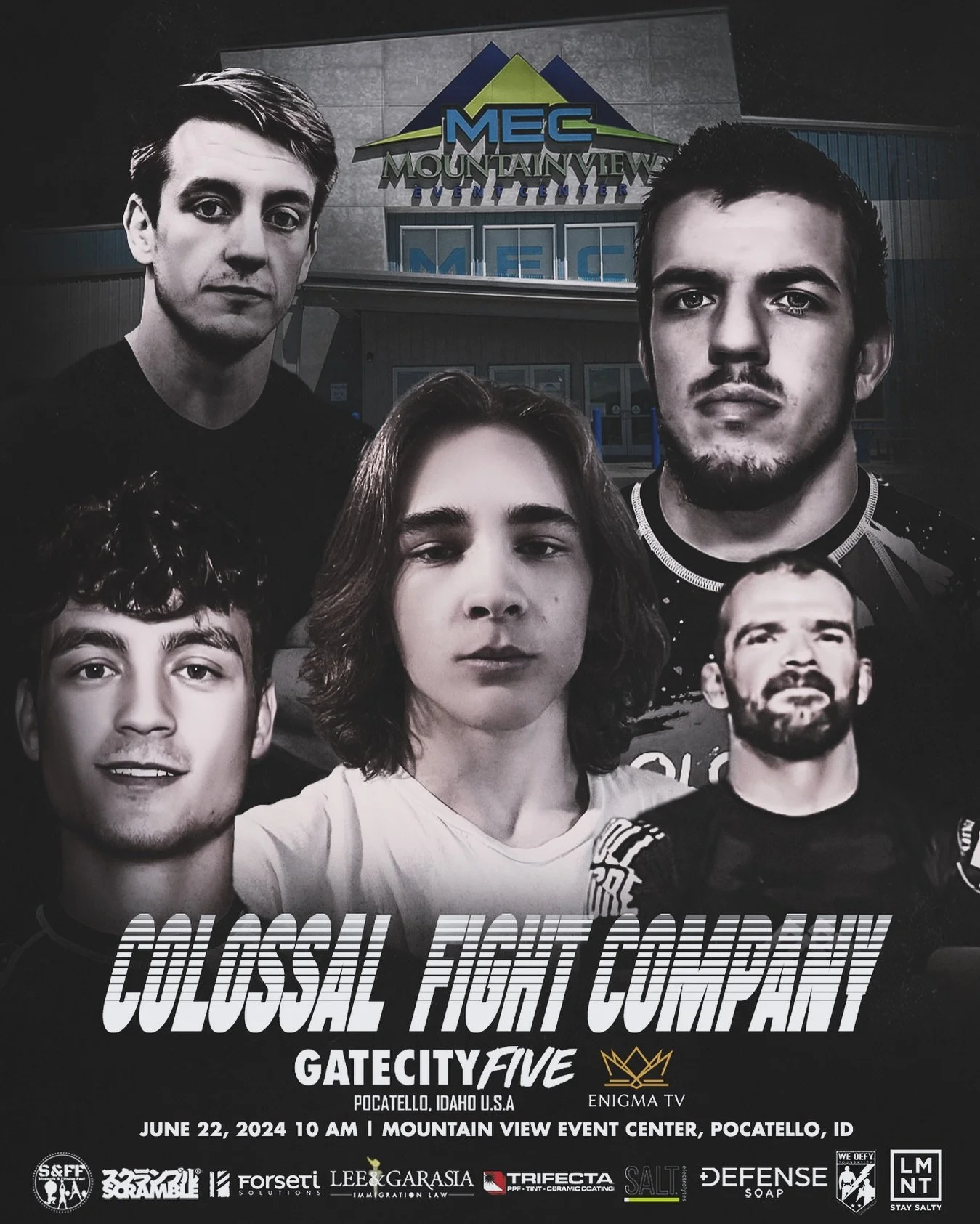 π¨ GateCItyFIVE ALERT π¨ 
Men’s Team Announcement
GateCityFIVE for 2024 at @strengthfitnessfest! 
Announcing the third men’s team, @colossalfightco!!! 
This team has been so close to claiming the men’s crown since the start of