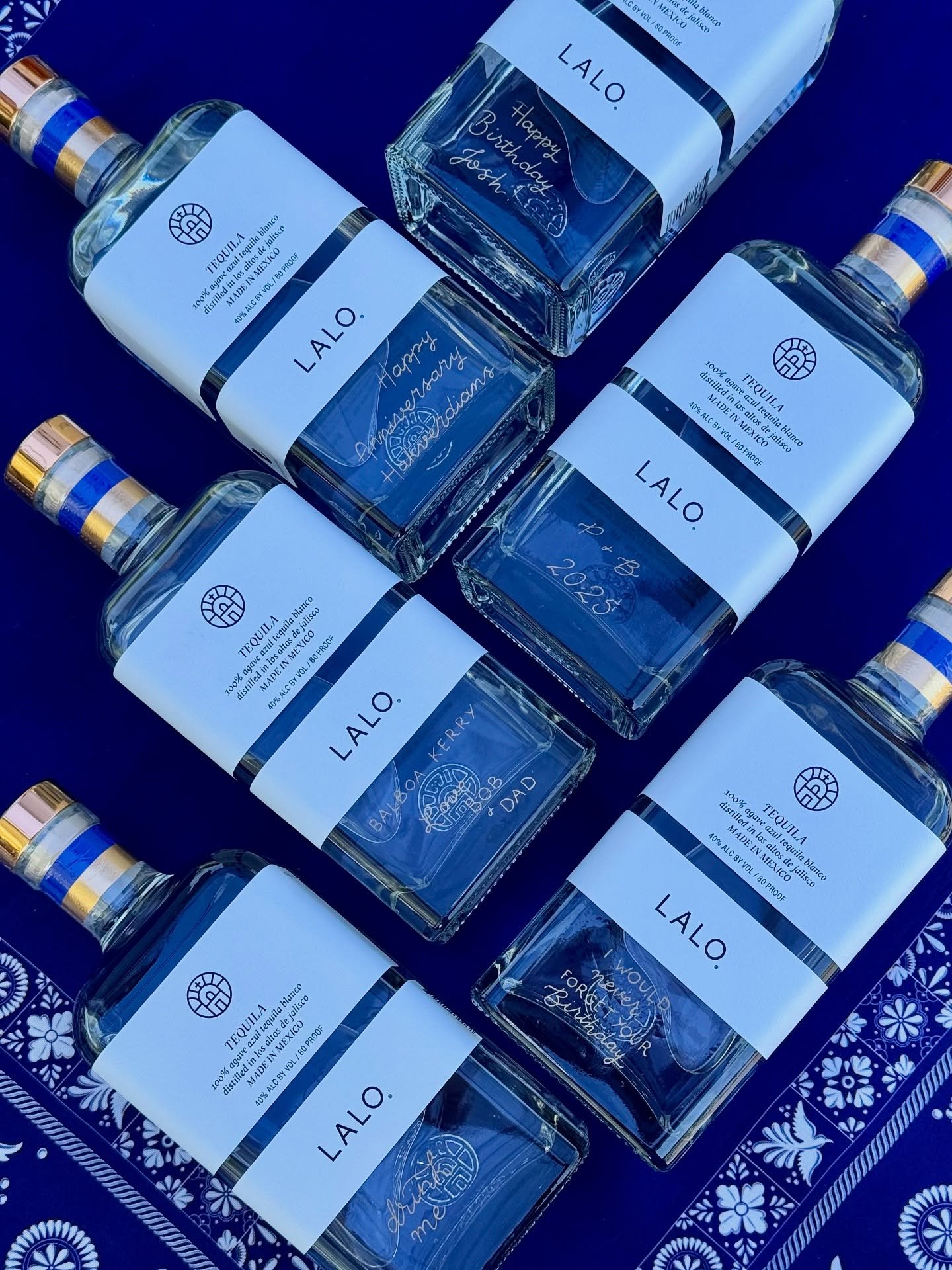 A little tequila, a little turf, and a whole lot of fun engraving for @lalospirits. 

Whether you won on the course or not, you&rsquo;re still a champion if you walked away with a custom LALO bottle. Because engraved tequila &gt; trophies. 

#brandac