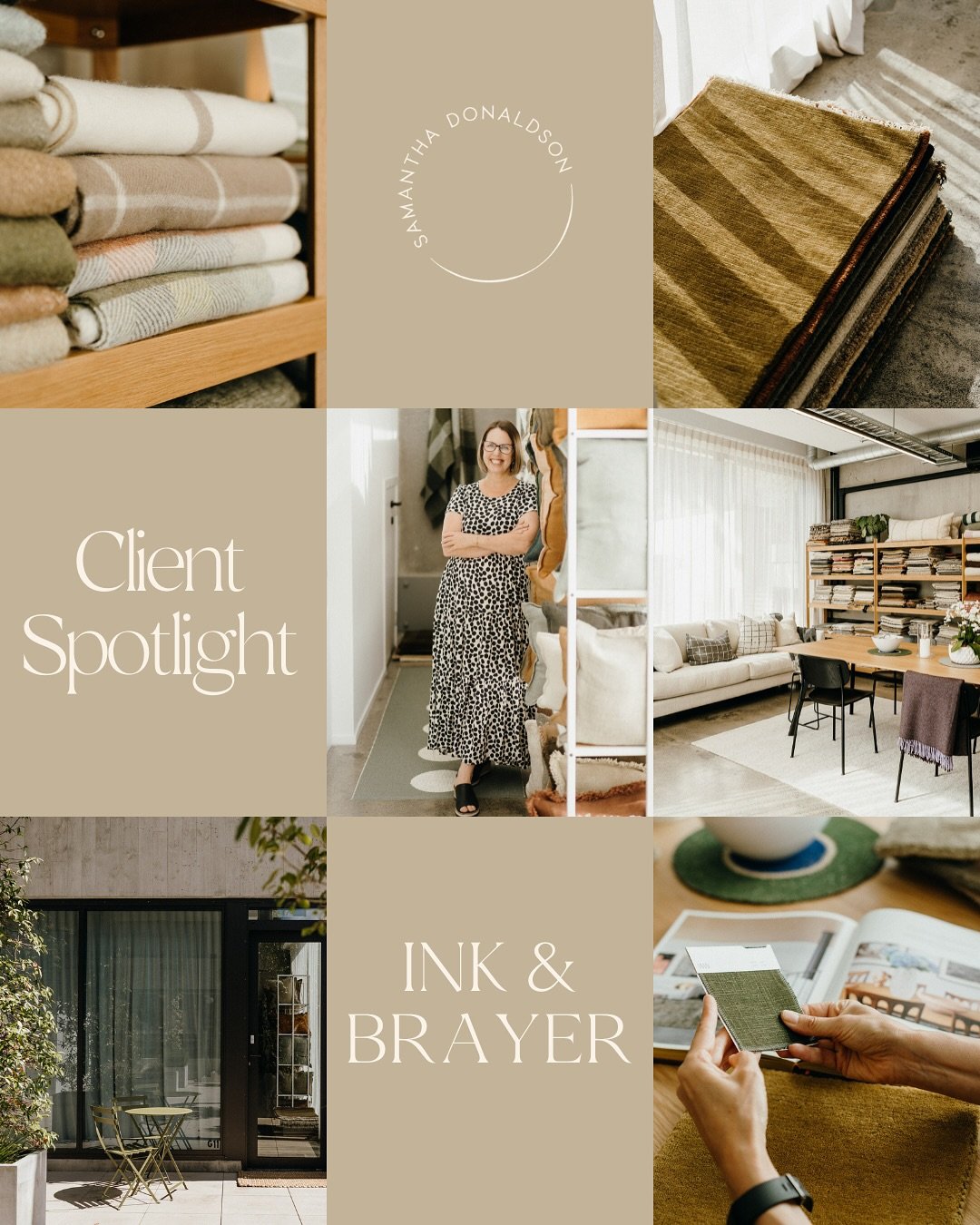 CLIENT SPOTLIGHT: Ink &amp; Brayer

I recently photographed Bren from @inkandbrayer for the second time &mdash; this time in her gorgeous new Mt Eden studio (yes, I wanted to move in&hellip; no, I didn&rsquo;t).
⁠
Bren has that rare gift for making a