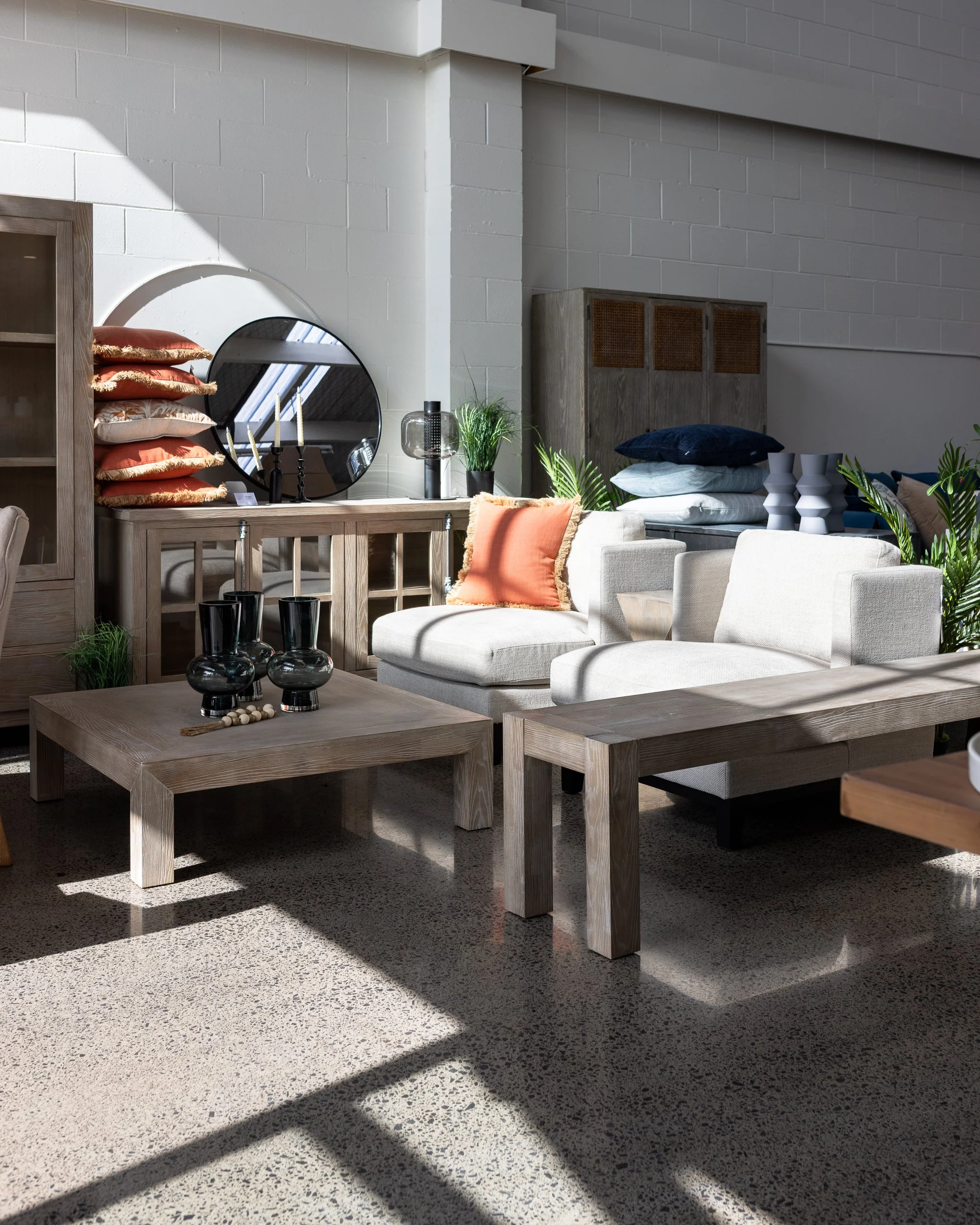 Showroom home lounge setting