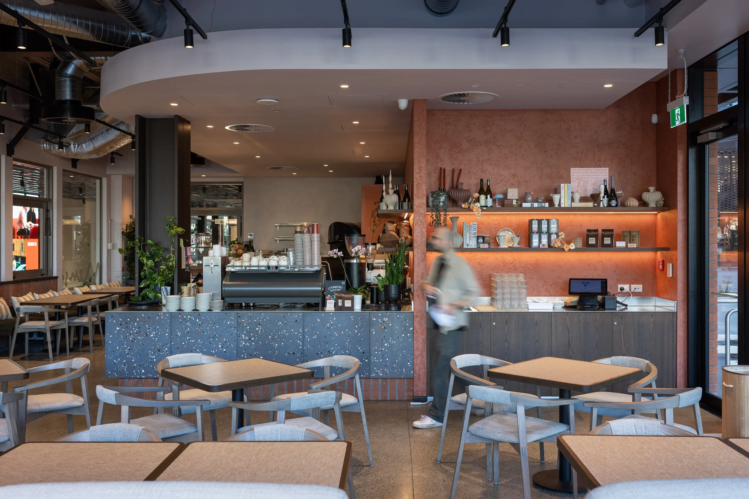 Cafe fit-out scene image