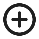 Placeholder image with a plus sign inside a circle
