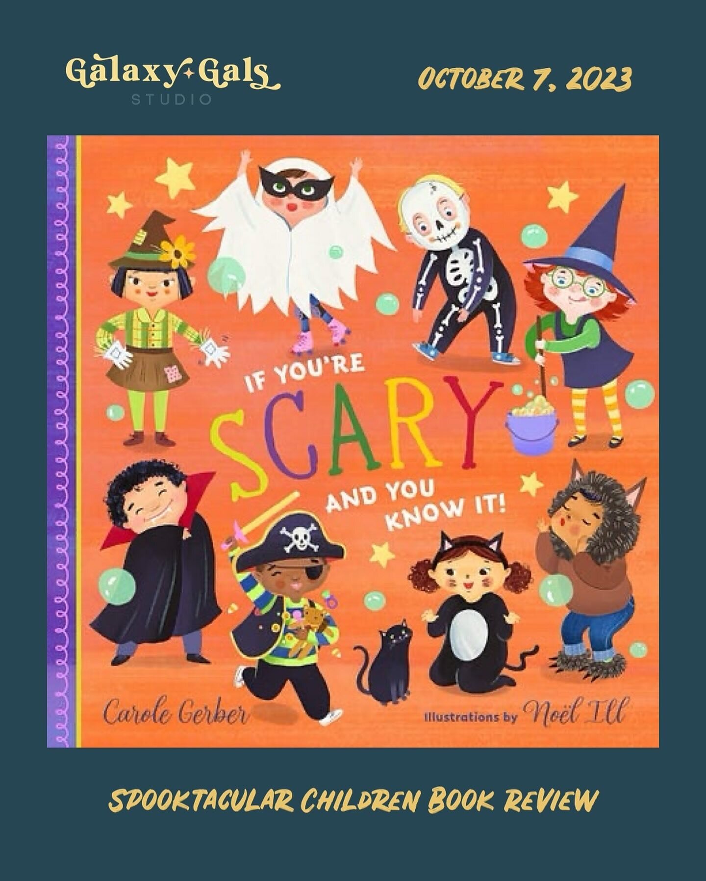 For the full review of If You&rsquo;re Scary And You Know It! Visit our newsletter link in our bio. 

Welcome to our Spooktacular Reads! We are celebrating my favorite holiday by reviewing Halloween and other spooky/fall-themed children&rsquo;s books