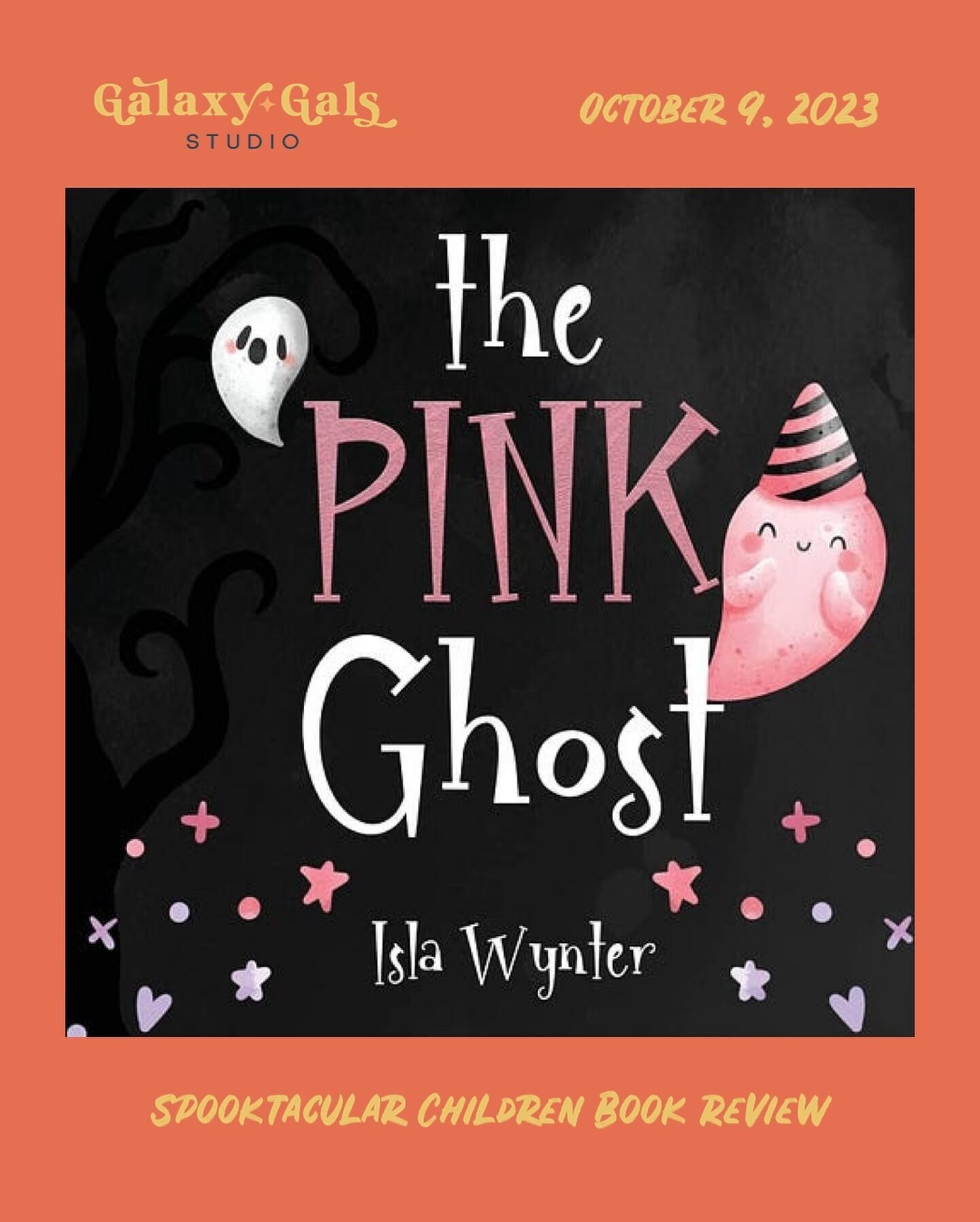 For the full review of The Pink Ghost, visit our newsletter link in our bio. 

Welcome to our Spooktacular Reads! We are celebrating my favorite holiday by reviewing Halloween and other spooky/fall-themed children&rsquo;s books EVERY DAY for October!