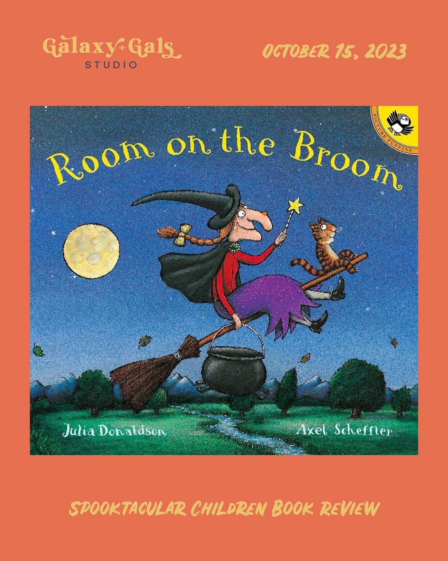 For the full review of Room On The Broom by Julia Donaldson, visit our newsletter link in our bio. 

Welcome to our Spooktacular Reads! We are celebrating Ashley&rsquo;s favorite holiday by reviewing Halloween and other spooky/fall-themed children&rs