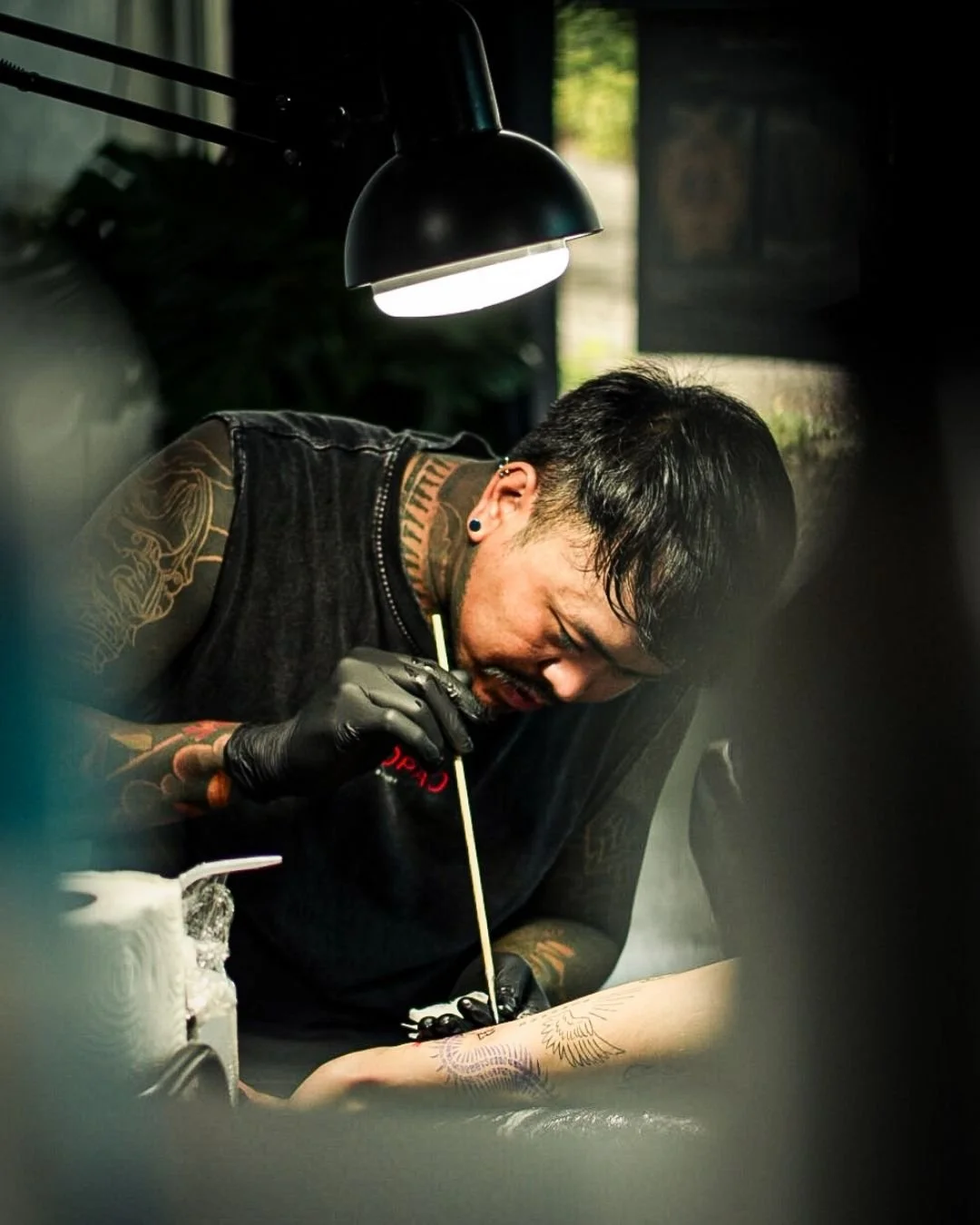 Award winning bamboo artist Noi