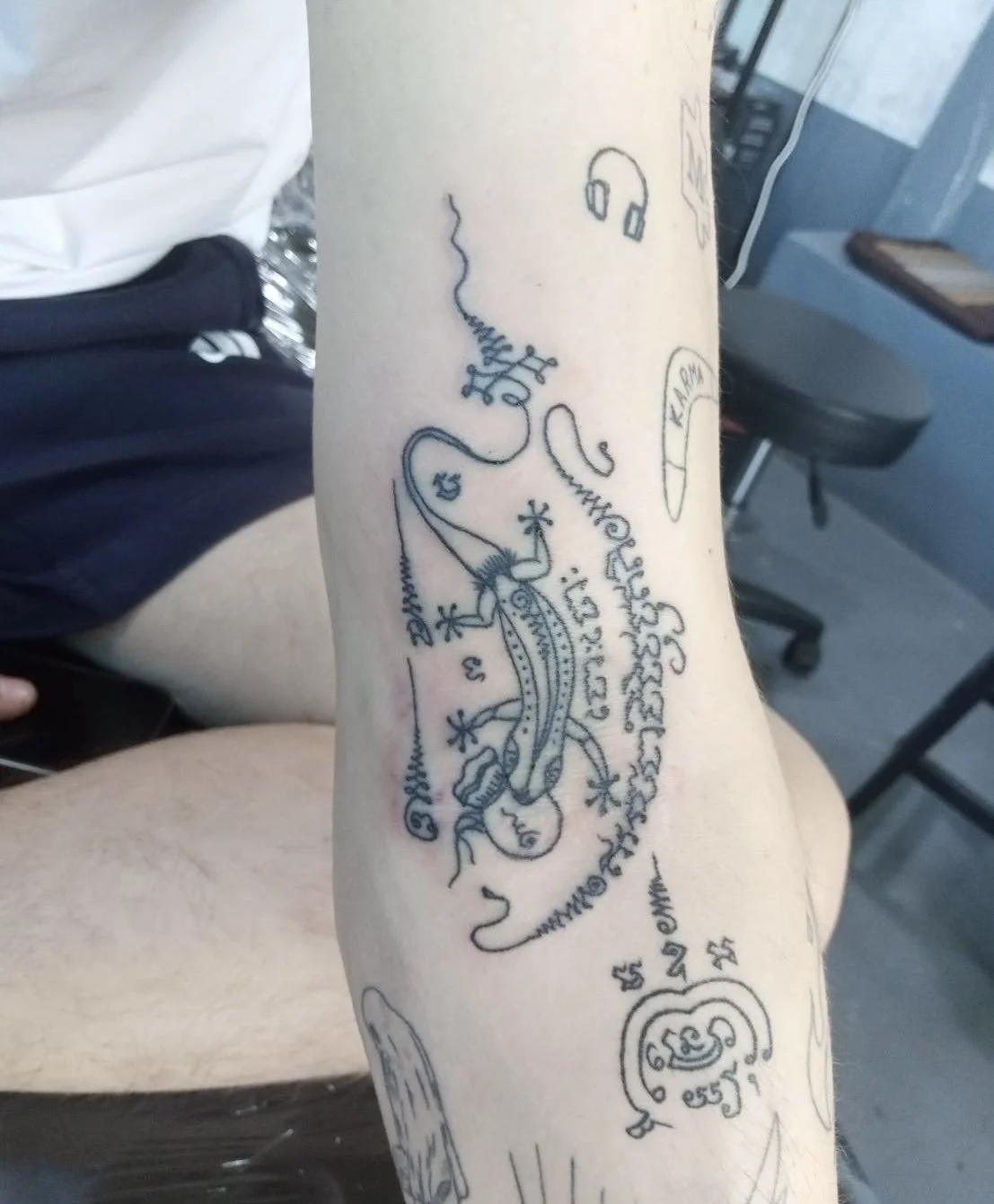 Gecko Sak Yant Meaning (Jingjok Keow)