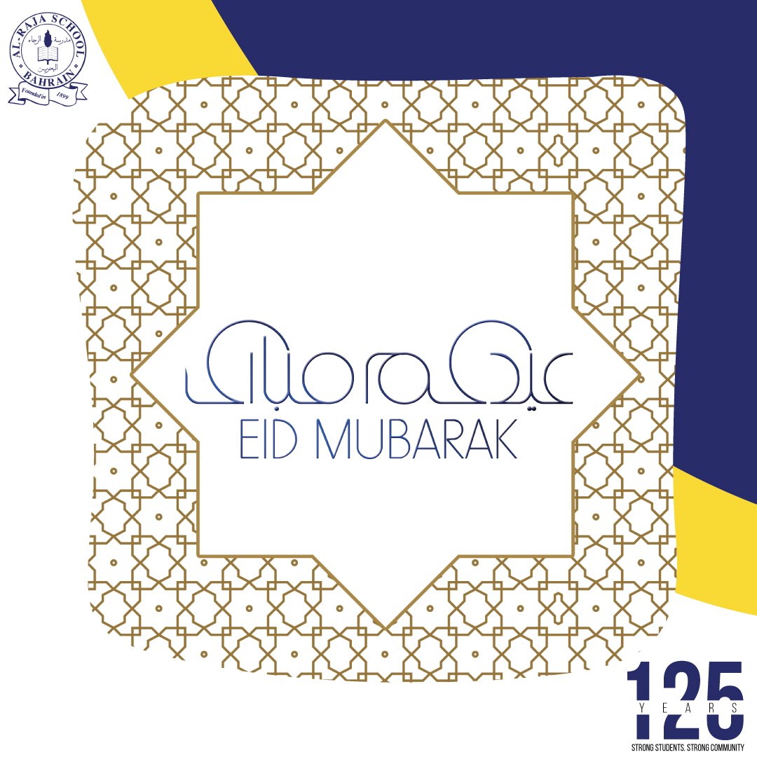 Sending heartfelt Eid wishes to our wonderful ARS community! May this joyous occasion fill your hearts with happiness, bring peace to your homes, and strengthen the bonds of love and unity among us all.

 #125yearsofalraja #bahrain #manama