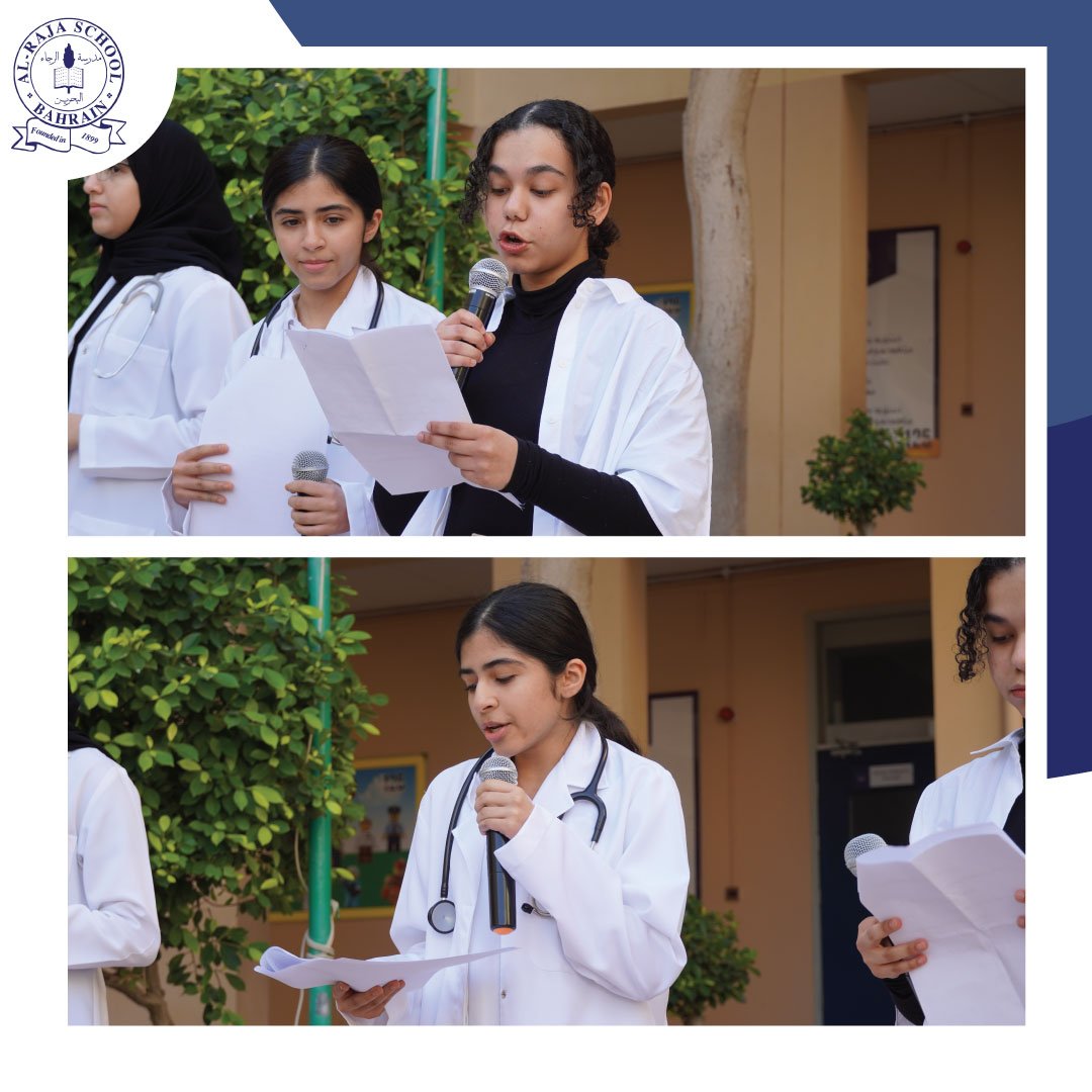Honoring the hardworking labor force, our Middle School assembly, organized by the Arabic department, was a moving tribute to different occupations. 🌟 Grade 6 students shared insightful information about various professions and captivating us with t