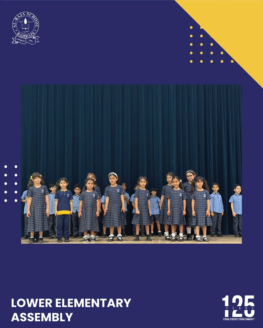Last week&rsquo;s Lower Elementary Assembly was led by our Grade 2 students in celebration of Teacher Appreciation Day! 🌟💐 They shared touching words and performed a sweet song to honor their wonderful teachers.📚A morning filled with gratitude, jo