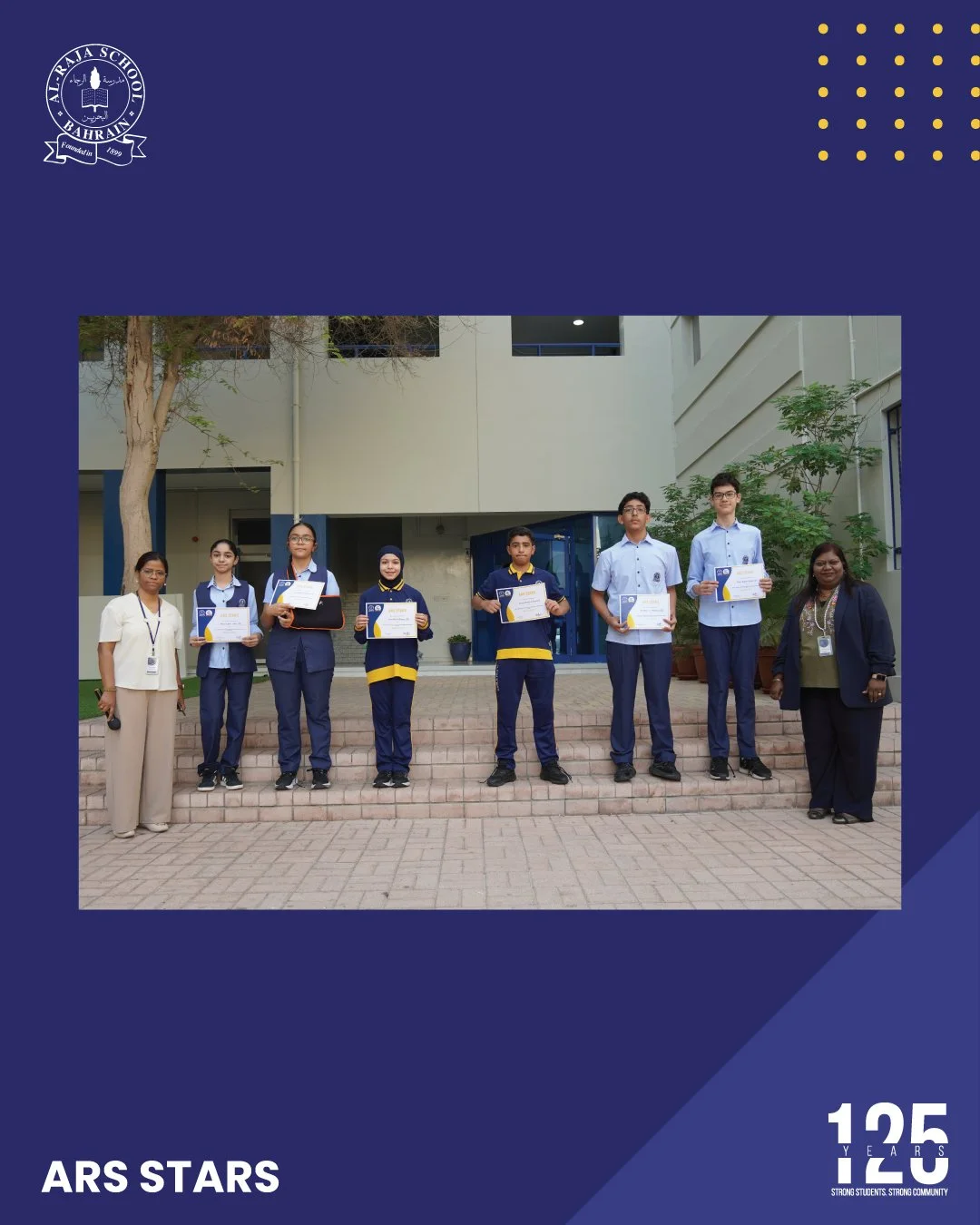 At ARS, we believe in celebrating our students&rsquo; creativity, excellence, and outstanding performance in both academics and behavior. ✨

Our Middle School stars received their ARS Stars Certificates a recognition of their hard work and dedication