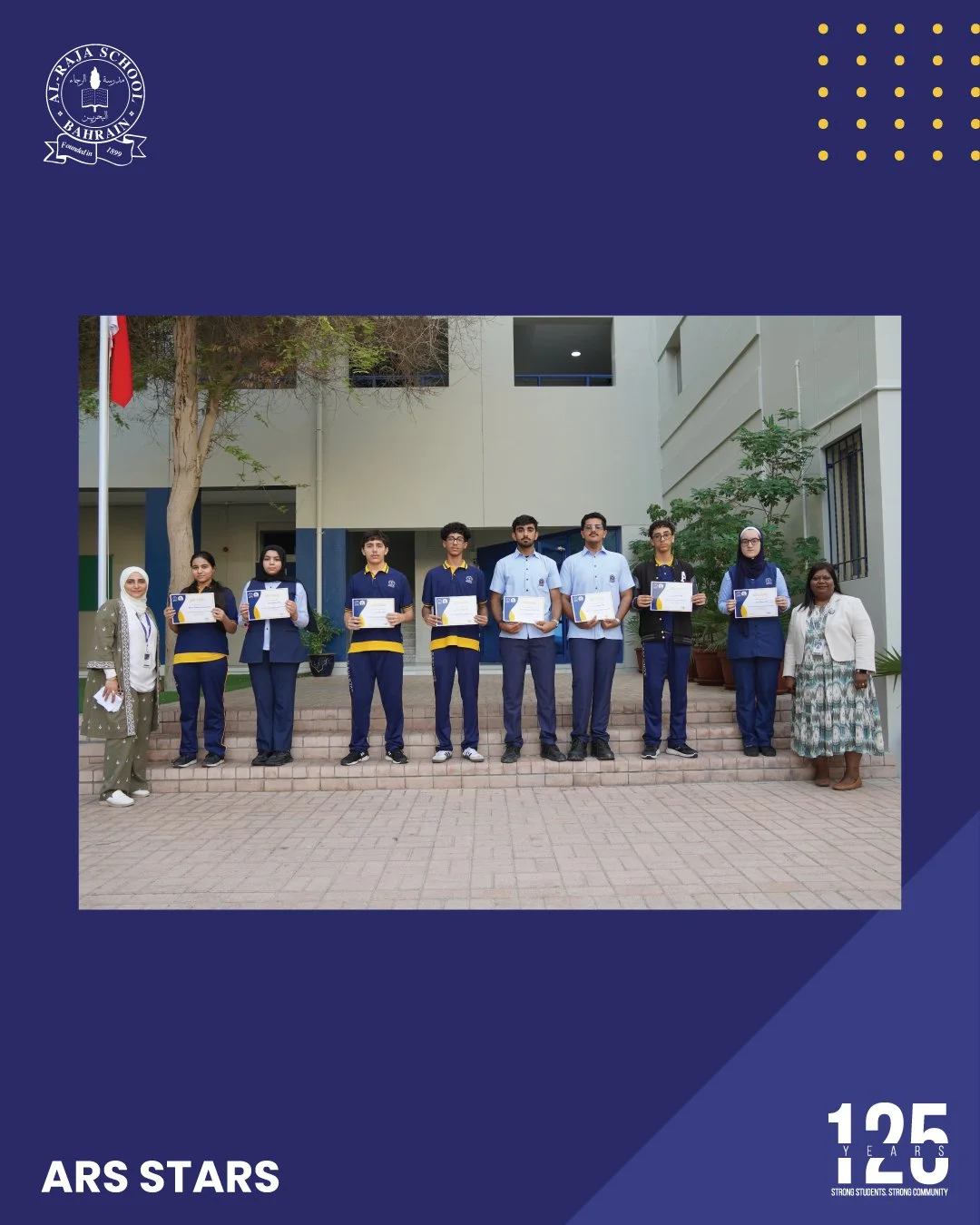 At ARS, we believe in celebrating our students&rsquo; creativity, excellence, and outstanding performance in both academics and behavior. ✨

Our High School stars received their ARS Stars Certificates a recognition of their hard work and dedication. 