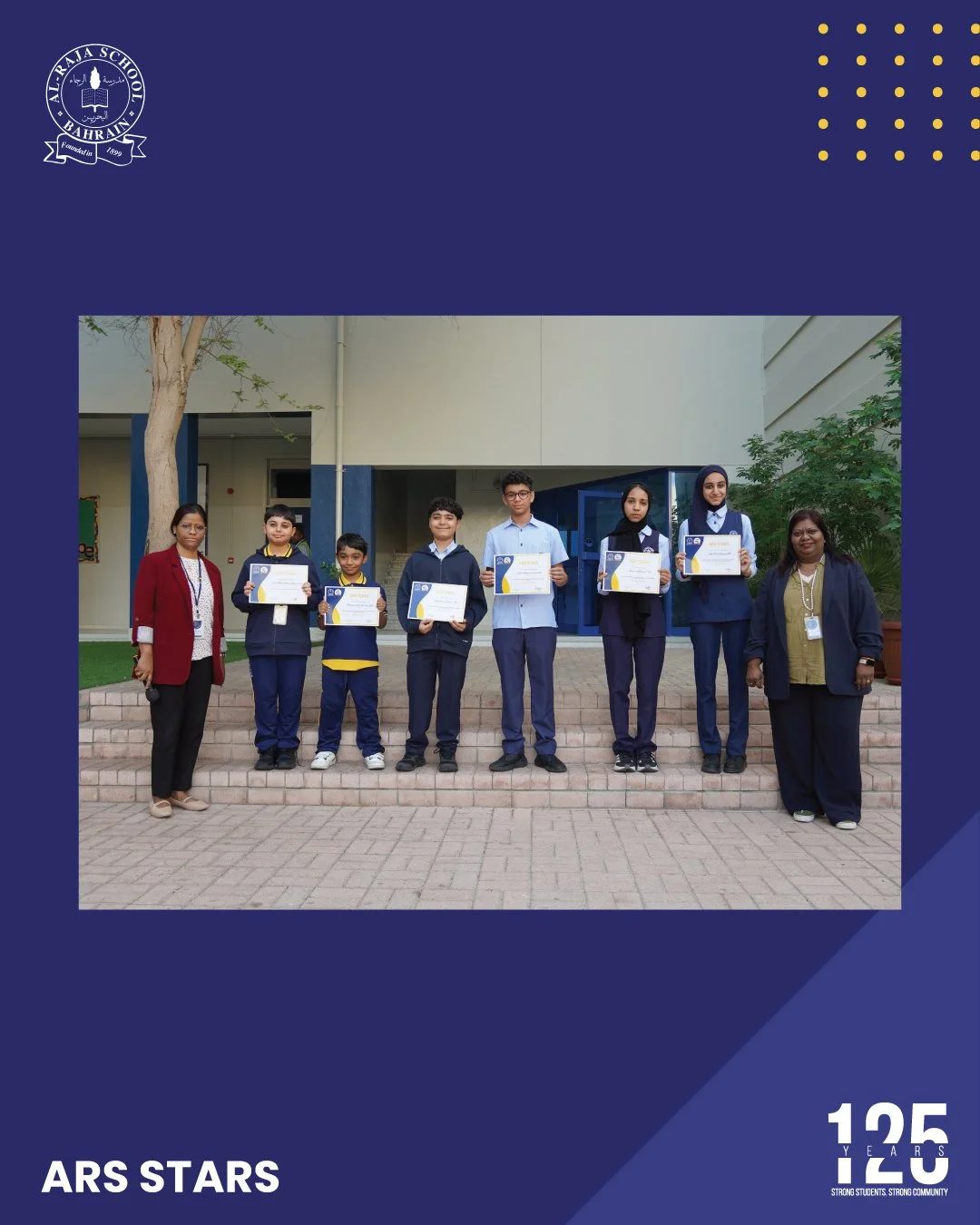 At ARS, we believe in celebrating our students&rsquo; creativity, excellence, and outstanding performance in both academics and behavior. ✨

Our Middle School stars received their ARS Stars Certificates a recognition of their hard work and dedication