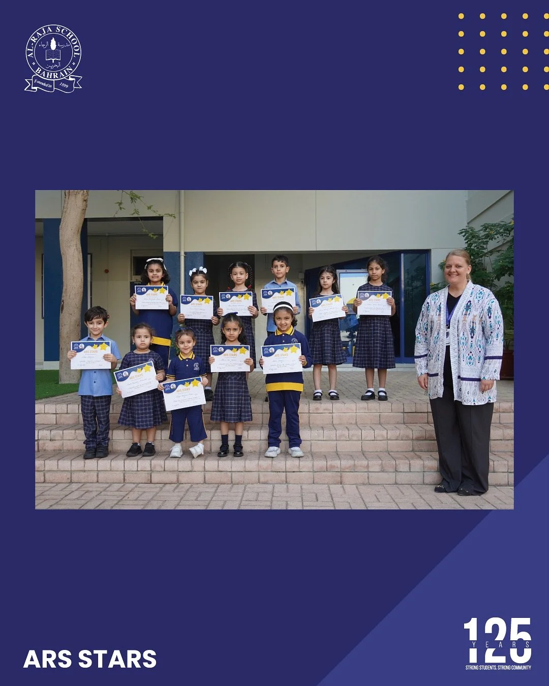 At ARS, we believe in celebrating our students&rsquo; creativity, excellence, and outstanding performance in both academics and behavior. ✨

Our Lower Elementary stars received their ARS Stars Certificates a recognition of their hard work and dedicat