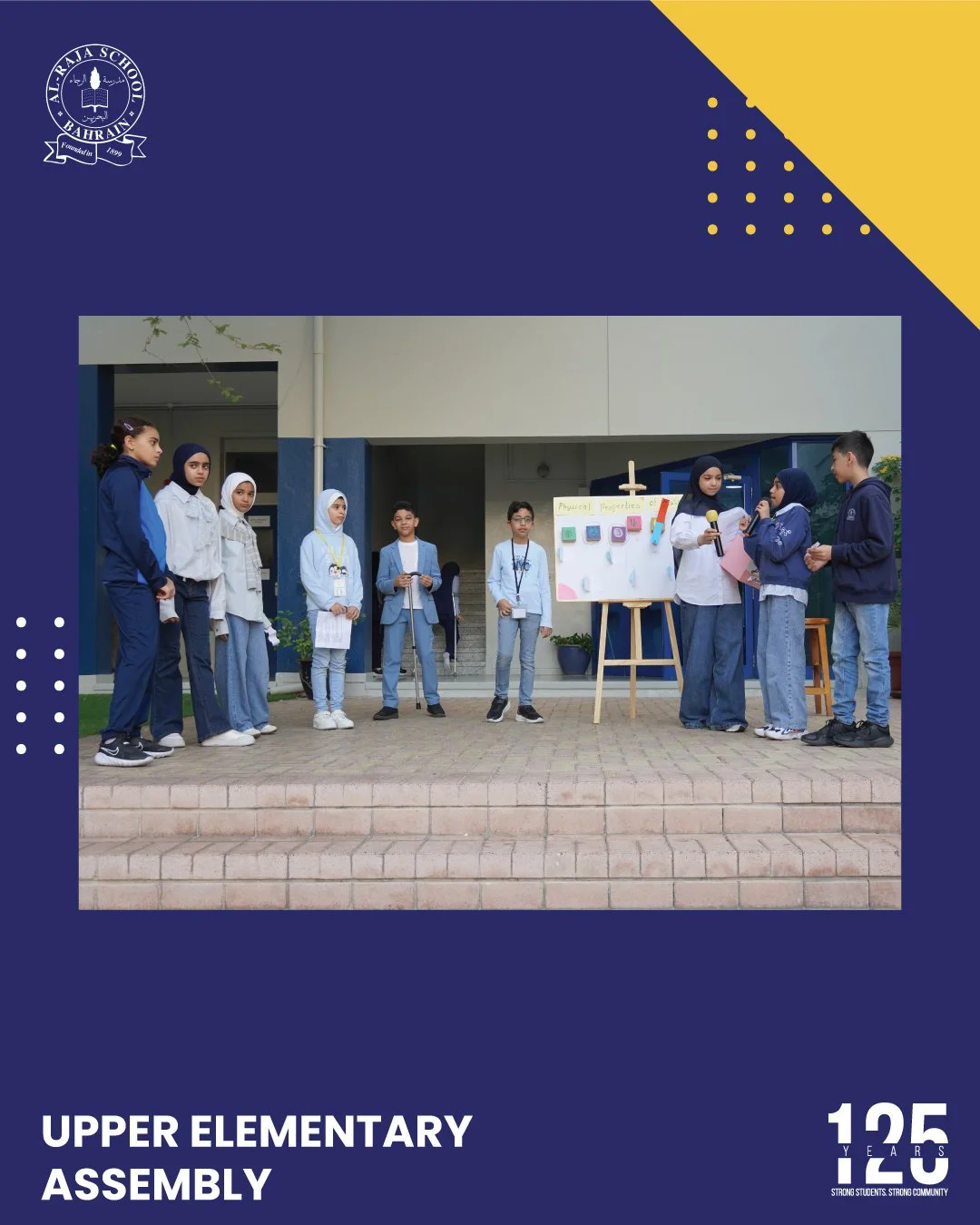 In today&rsquo;s Upper Elementary assembly, presented by Grade 5 students, our young students unlocked the treasure of knowledge through a short drama! 🎭✨The performance highlighted the superpower of classifying materials, understanding what they&rs