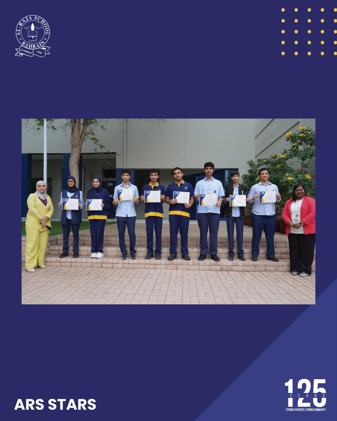 At ARS, we believe in celebrating our students&rsquo; creativity, excellence, and outstanding performance in both academics and behavior. ✨

Today, our High School stars received their ARS Stars Certificates a recognition of their hard work and dedic