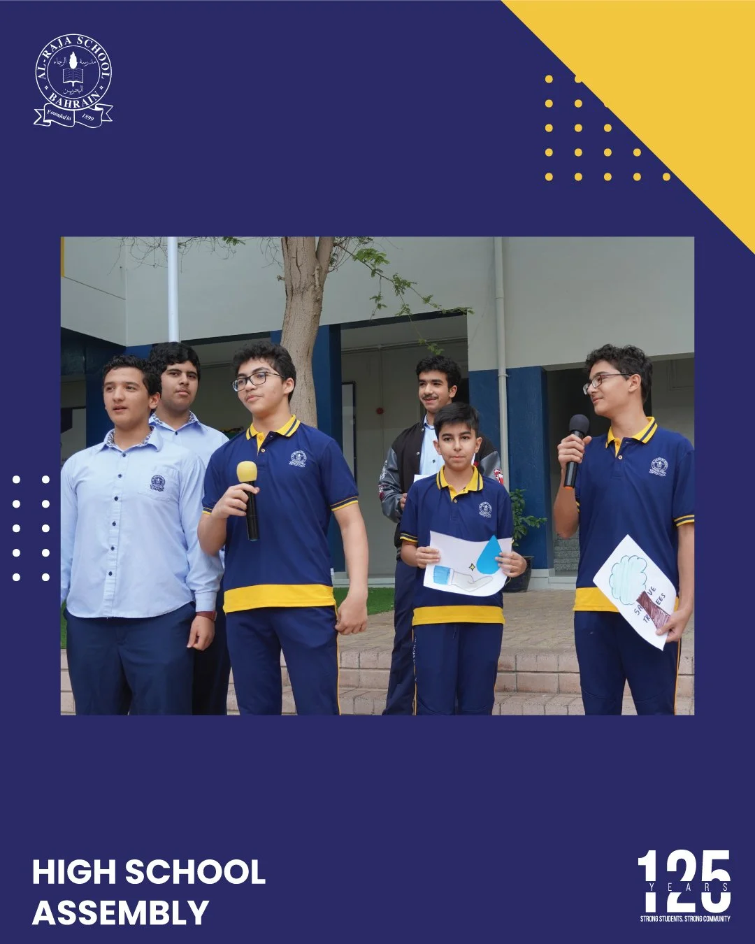 This week&rsquo;s High School assembly was brought to life by our talented drama students! They performed a powerful skit on littering, recycling, and the importance of taking care of our planet. An impactful message delivered with creativity and pas