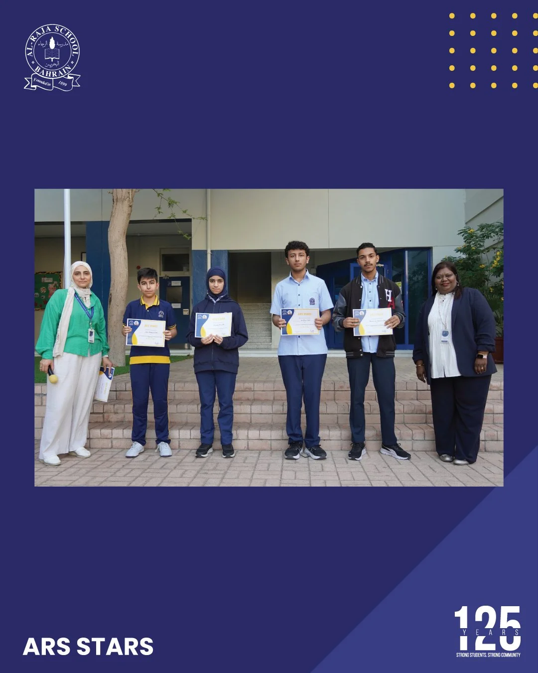 At ARS, we believe in celebrating our students&rsquo; creativity, excellence, and outstanding performance in both academics and behavior. ✨

Today, our High School stars received their ARS Stars Certificates a recognition of their hard work and dedic