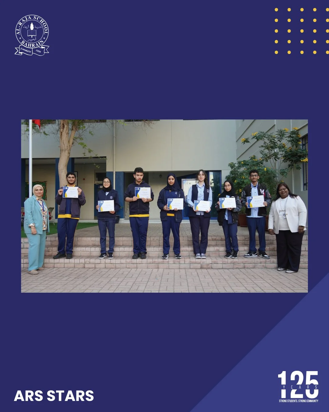 At ARS, we believe in celebrating our students&rsquo; creativity, excellence, and outstanding performance in both academics and behavior. ✨

Today, our High School stars received their ARS Stars Certificates a recognition of their hard work and dedic