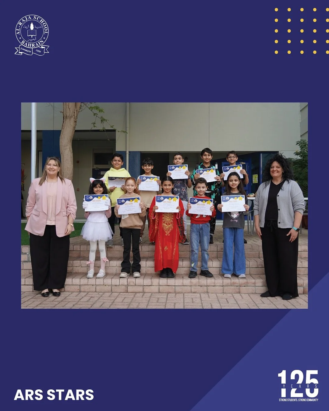 At ARS, we believe in celebrating our students&rsquo; creativity, excellence, and outstanding performance in both academics and behavior. ✨

Today, our Upper Elementary stars received their ARS Stars Certificates a recognition of their hard work and 