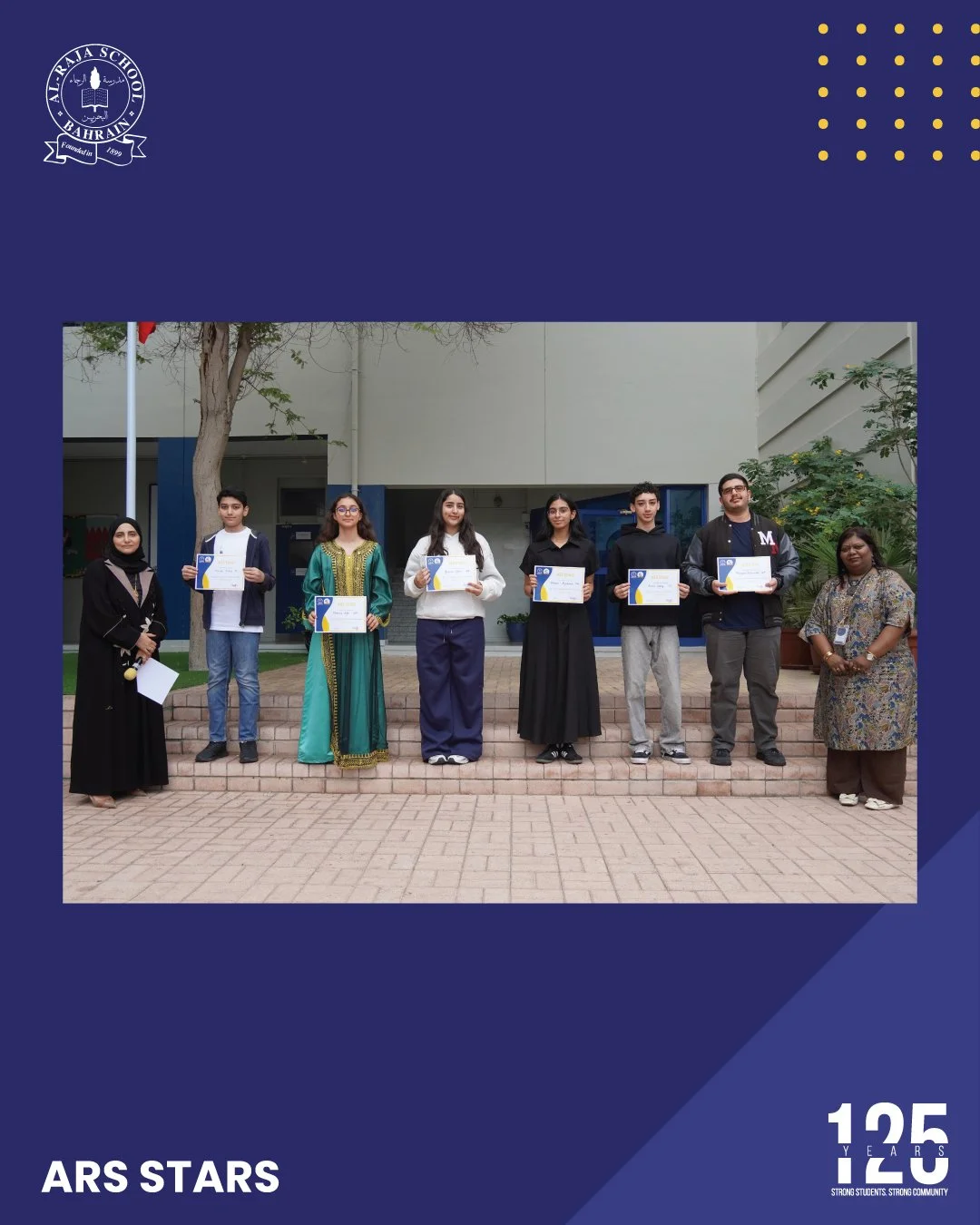 At ARS, we believe in celebrating our students&rsquo; creativity, excellence, and outstanding performance in both academics and behavior. ✨

Today, our High School stars received their ARS Stars Certificates a recognition of their hard work and dedic