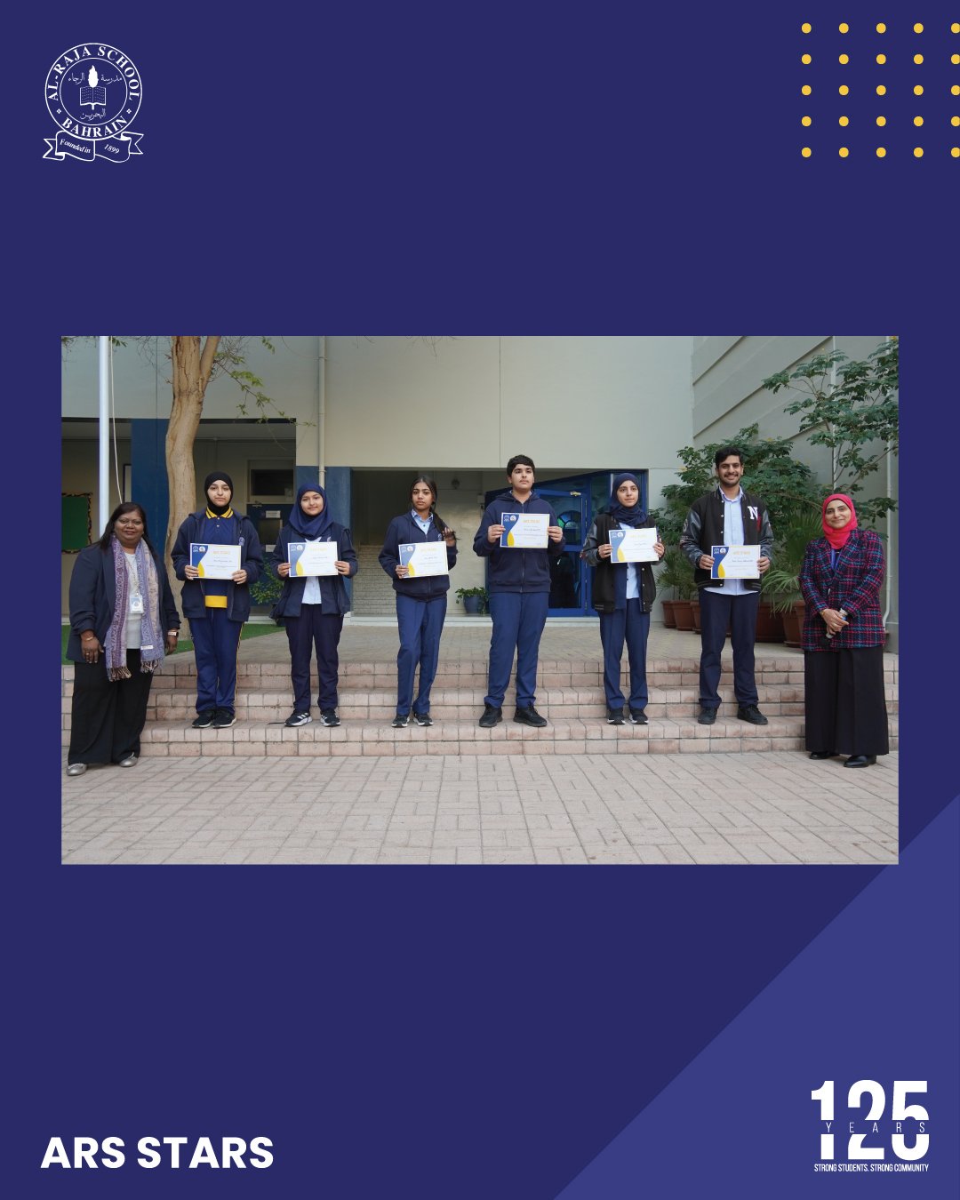 At ARS, we believe in celebrating our students&rsquo; creativity, excellence, and outstanding performance in both academics and behavior. ✨

Today, our High School stars received their ARS Stars Certificates a recognition of their hard work and dedic