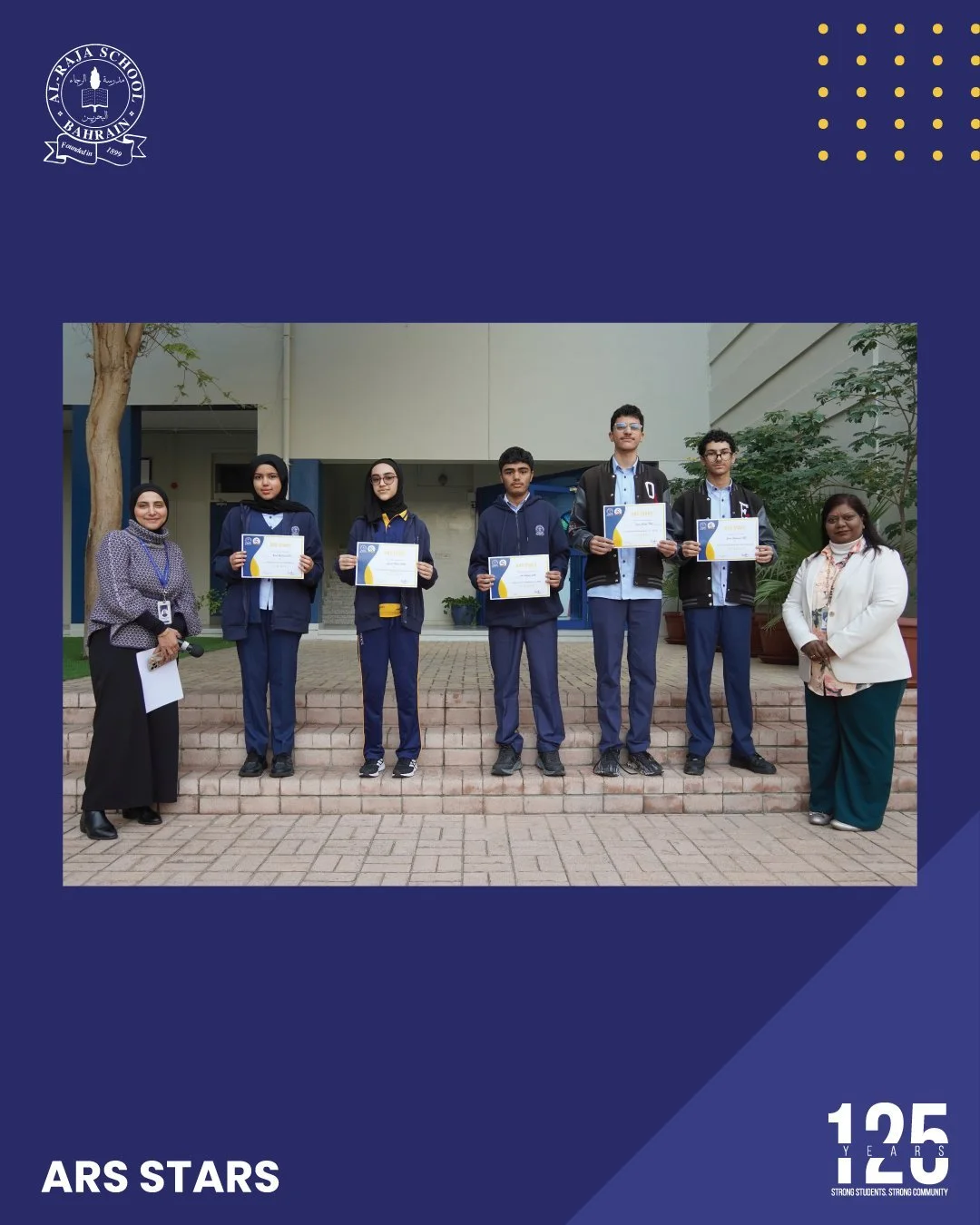 At ARS, we believe in celebrating our students&rsquo; creativity, excellence, and outstanding performance in both academics and behavior. ✨

Today, our High School stars received their ARS Stars Certificates a recognition of their hard work and dedic