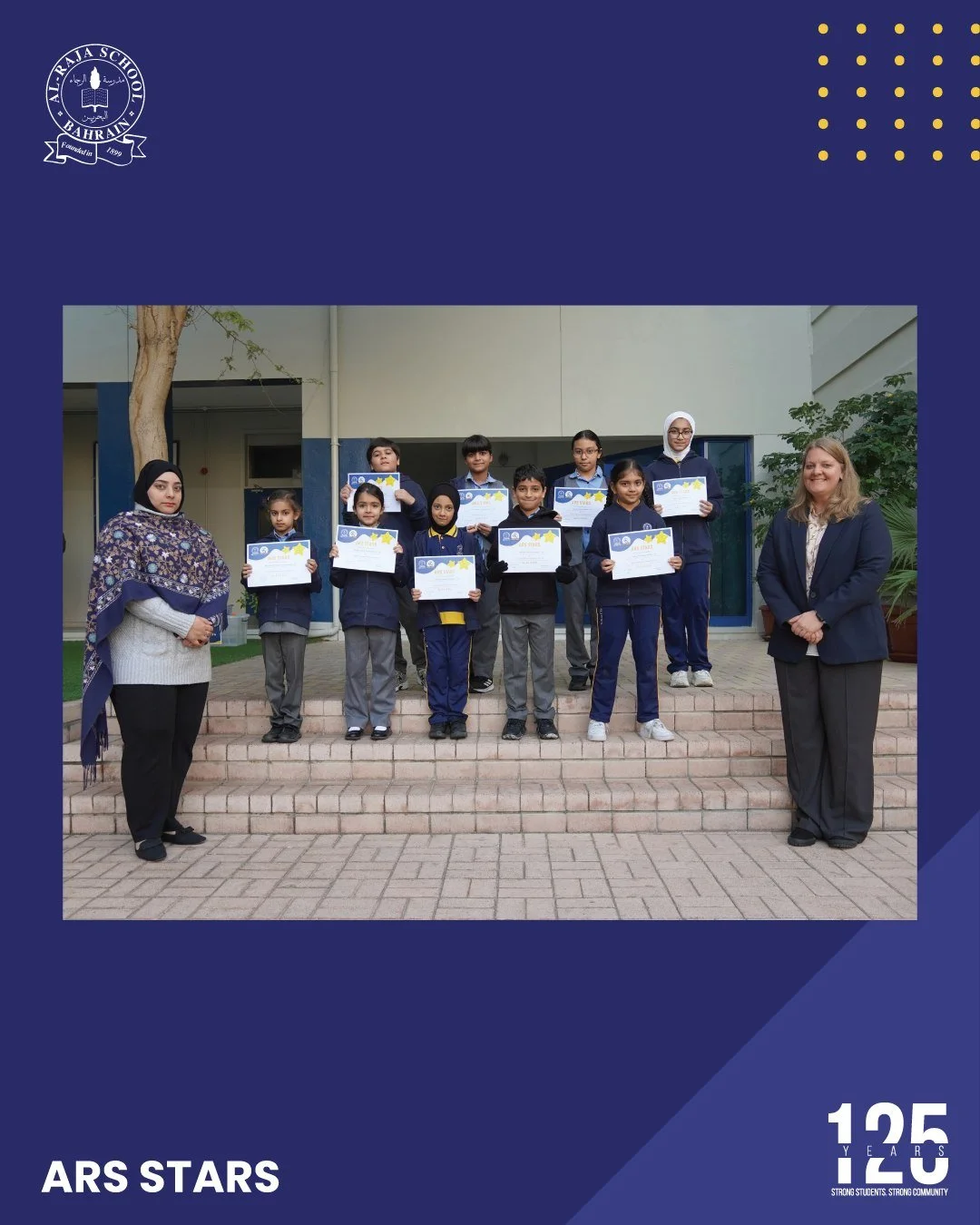 At ARS, we believe in celebrating our students&rsquo; creativity, excellence, and outstanding performance in both academics and behavior. ✨

Today, our Upper Elementary stars received their ARS Stars Certificates a recognition of their hard work and 
