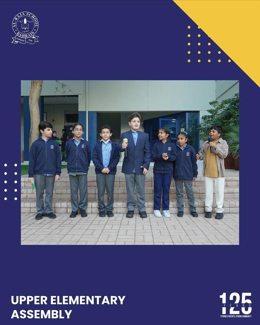 Today&rsquo;s Upper Elementary assembly was a beautiful celebration of values, language, and confidence 🌟 Our Grade 4 students led the assembly with a meaningful talk, an engaging skit, an exciting vocabulary challenge for each grade, and confident 