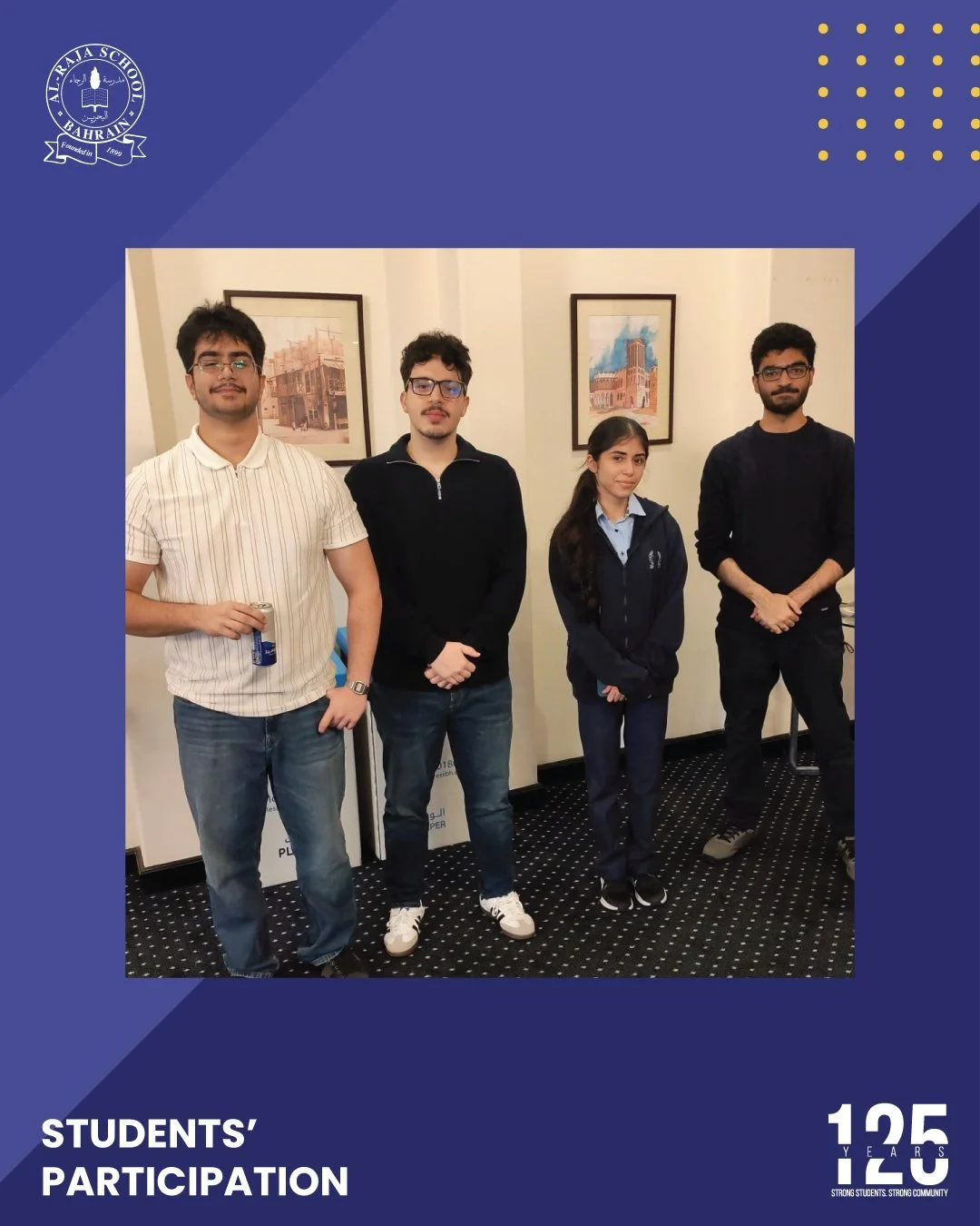 Our students took part in a House of Clergy retreat centered on Faith and Social Media, held as part of the Golden Jubilee Celebration of Faith in Cyprus and the Gulf. ARS students were invited to share their reflections and experiences, highlighting
