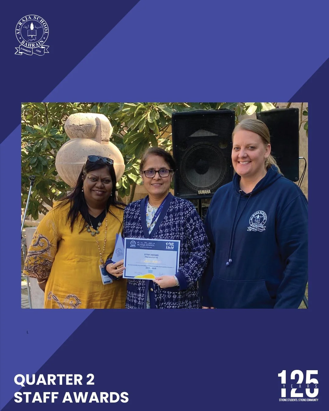 During the in-service day held last Thursday, our staff members were recognized for their outstanding performance in Quarter 2. 🌟
 Quarter 2 Innovation Awards🏆
For demonstrating creativity and ingenuity in the classroom:
* Ms. Elvie Dobles 
* Mr. S