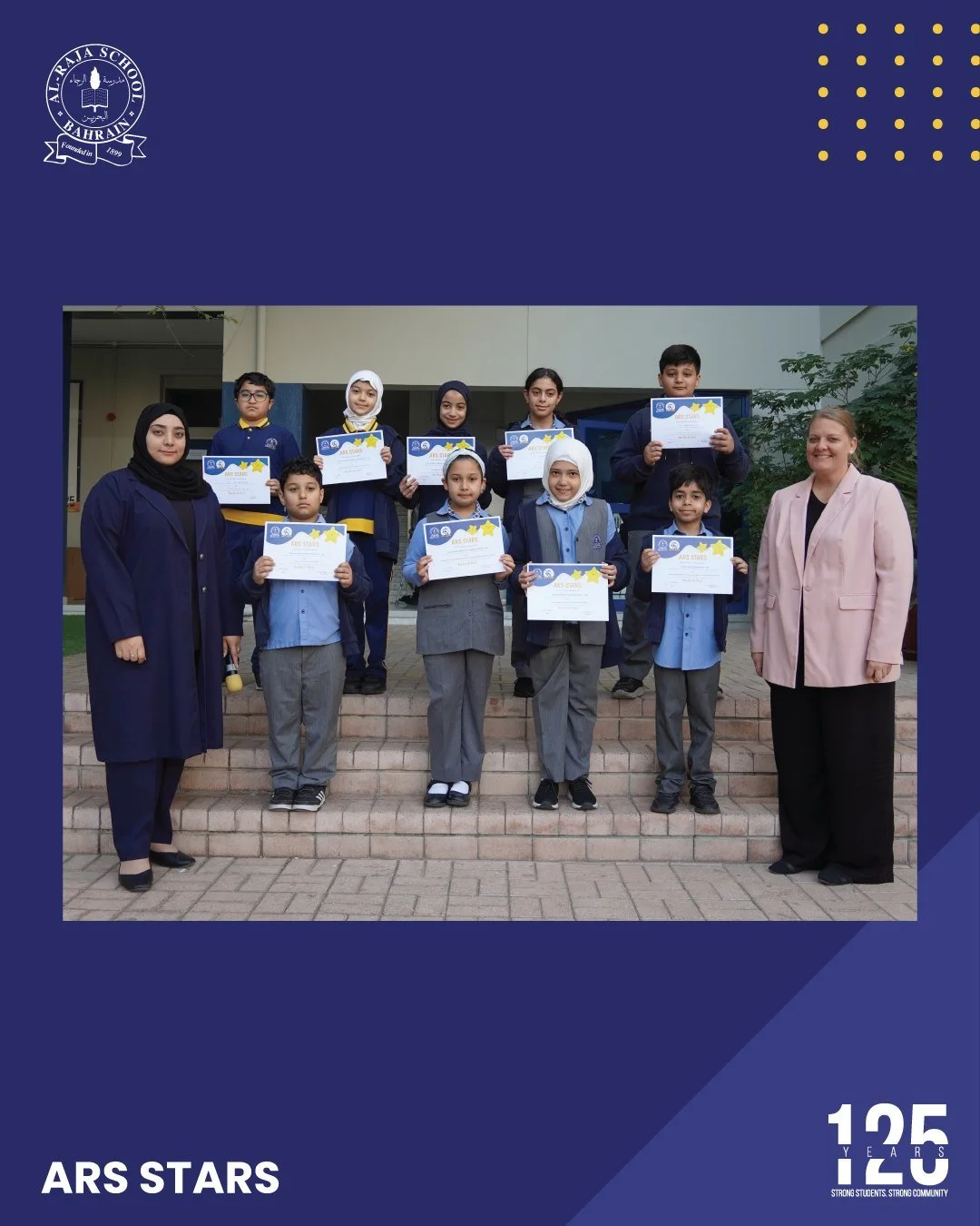 At ARS, we believe in celebrating our students&rsquo; creativity, excellence, and outstanding performance in both academics and behavior. ✨

Today, our Upper Elementary stars received their ARS Stars Certificates a recognition of their hard work and 