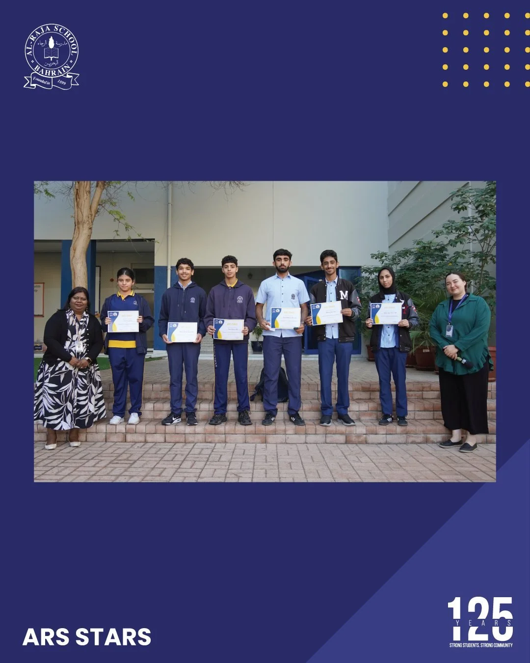 At ARS, we believe in celebrating our students&rsquo; creativity, excellence, and outstanding performance in both academics and behavior. ✨

Today, our High School stars received their ARS Stars Certificates a recognition of their hard work and dedic