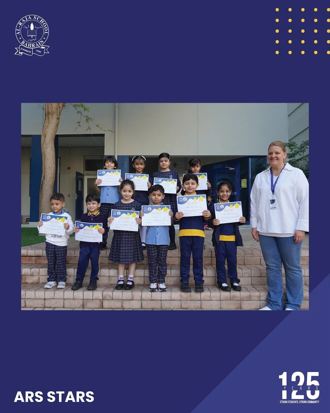At ARS, we believe in celebrating our students&rsquo; creativity, excellence, and outstanding performance in both academics and behavior. ✨

Today, our Lower Elementary stars received their ARS Stars Certificates a recognition of their hard work and 