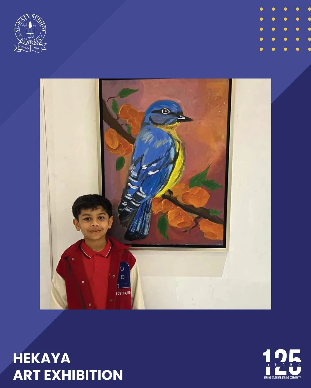 We are incredibly proud of our talented students Nooh Mohamed (Grade 6) and Adam Mohamed (Grade 10), for their participation in the art exhibition &ldquo;Hekaya&rdquo;, the annual exhibition of Artist Fatima Hassan&rsquo;s Studio, organized by Colour
