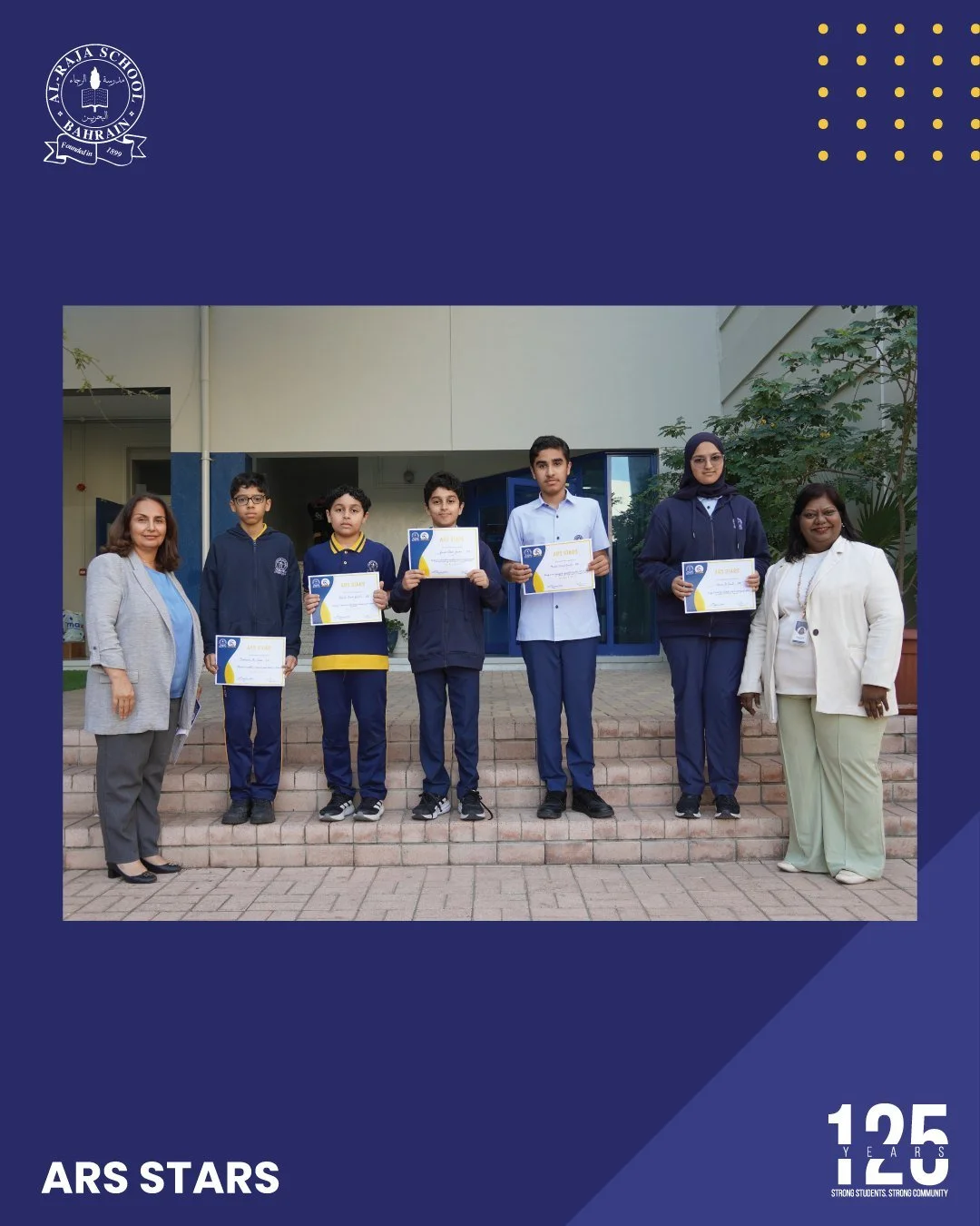 At ARS, we believe in celebrating our students&rsquo; creativity, excellence, and outstanding performance in both academics and behavior. ✨

Today, our Middle School stars received their ARS Stars Certificates a recognition of their hard work and ded
