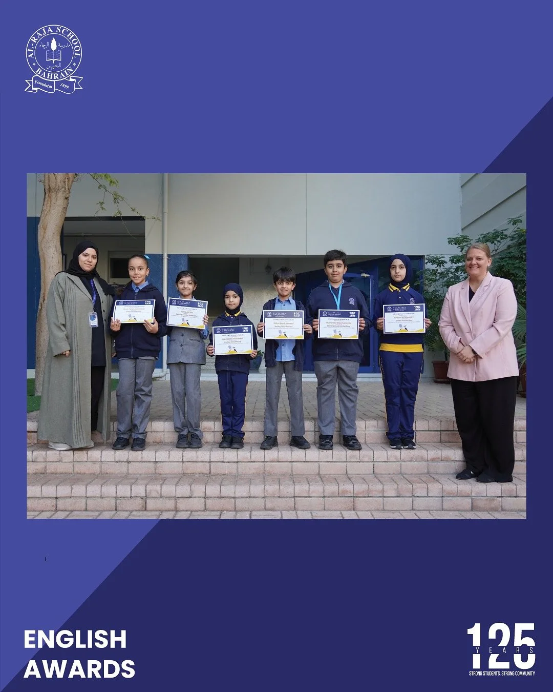 🎉📚 Celebrating our young writers!

Congratulations to our students for their outstanding achievements in writing:

Grade 3: Showcased beautiful handwriting in the Handwriting Competition ✍️

Grade 4: Created a vivid and descriptive piece titled &ld