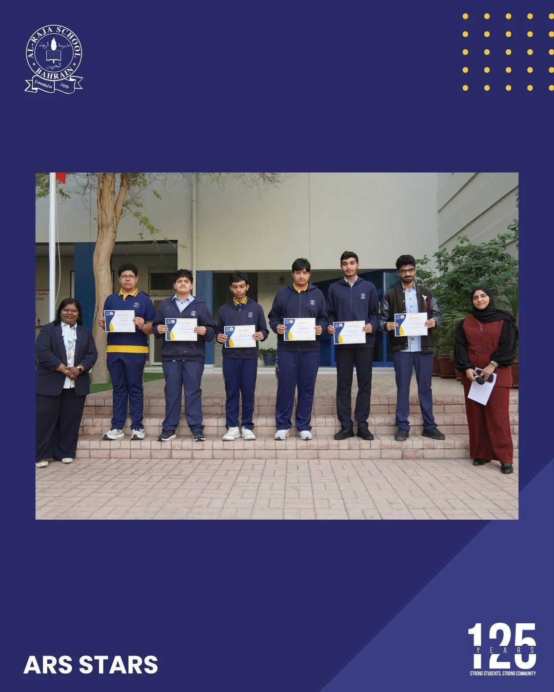 At ARS, we believe in celebrating our students&rsquo; creativity, excellence, and outstanding performance in both academics and behavior. ✨

Today, our High School stars received their ARS Stars Certificates a recognition of their hard work and dedic
